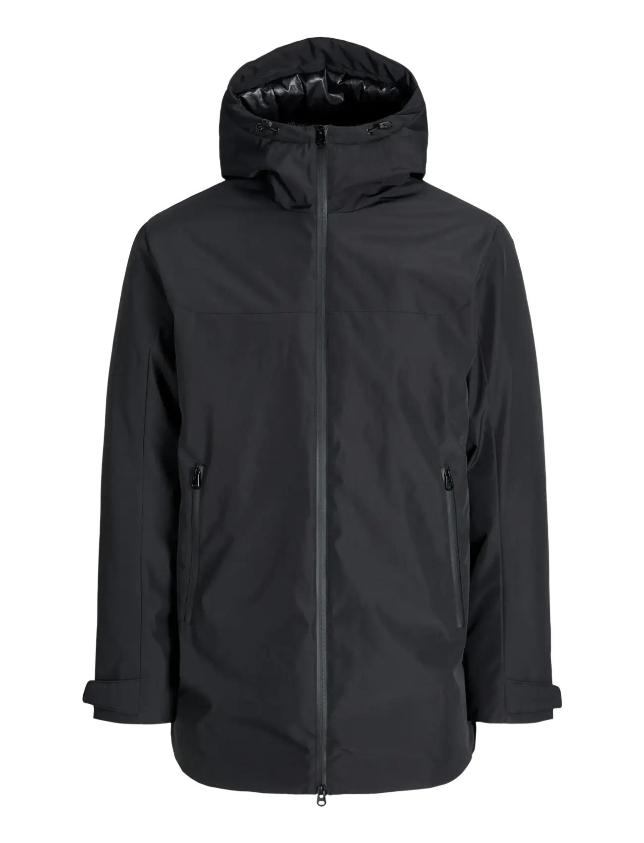 Jack & Jones JJBRANDON PARKA - Parkas - BLACK / black