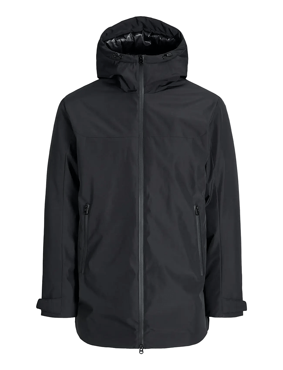 Jack & Jones - JJBRANDON PARKA - parkas - black - 1