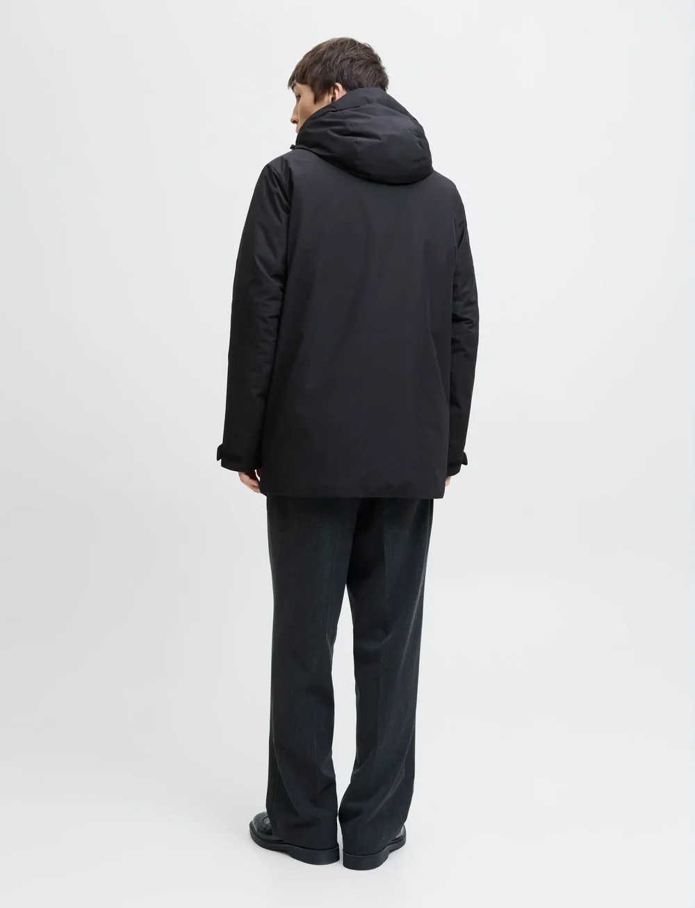 Jack & Jones - JJBRANDON PARKA - vinterjakker - black - 2