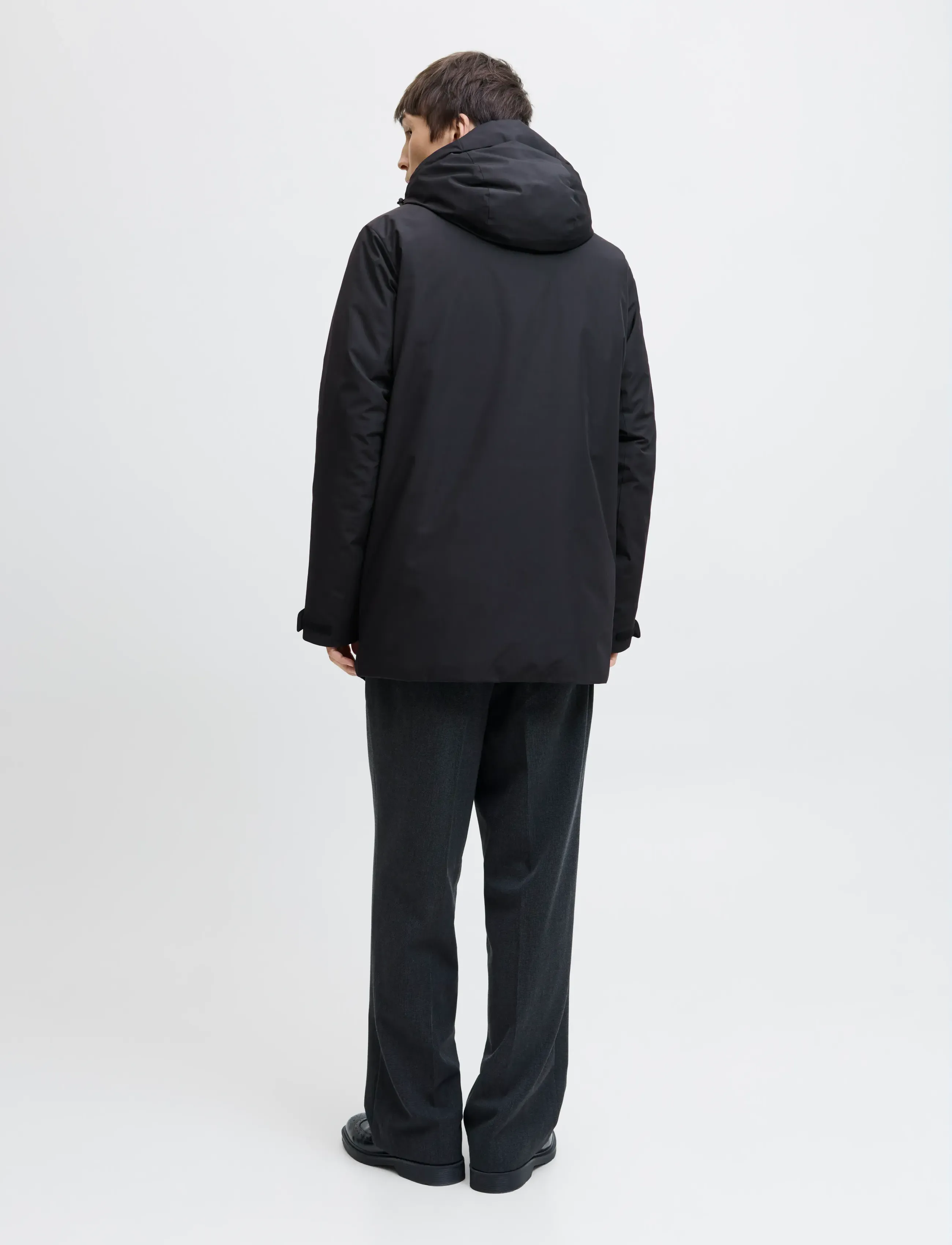 Jack & Jones - JJBRANDON PARKA - winter jackets - black - 2