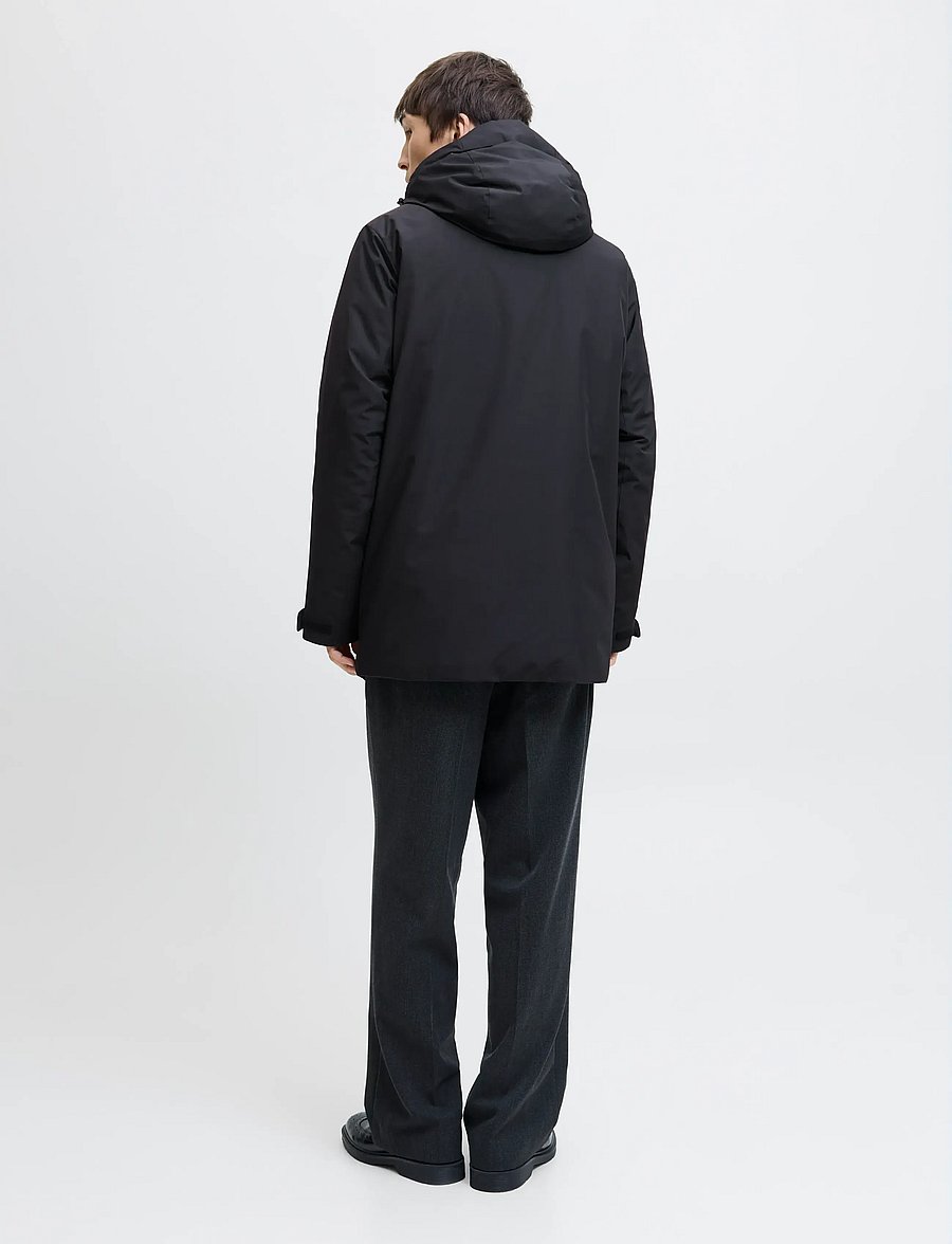Jack & Jones - JJBRANDON PARKA - parkas - black - 2