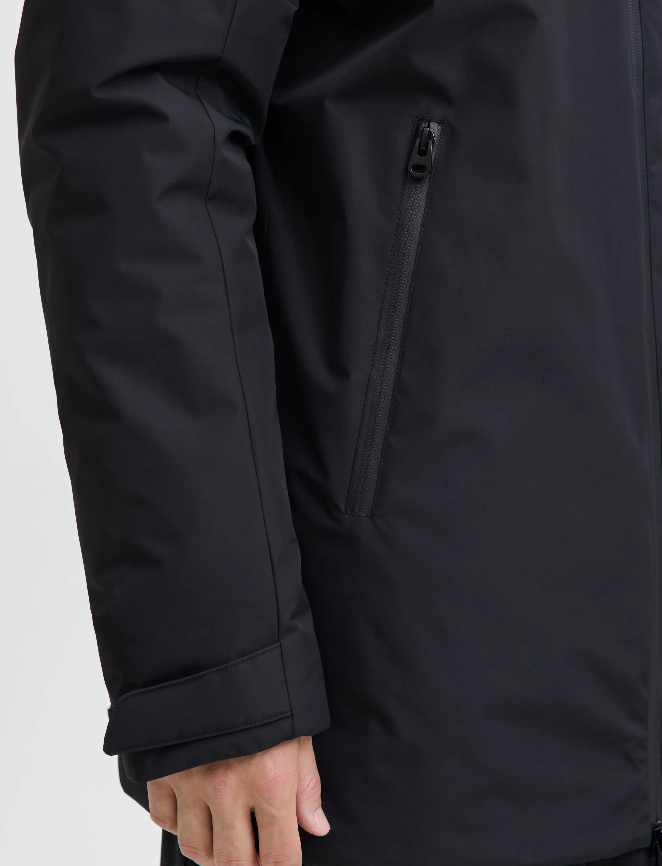 Jack & Jones - JJBRANDON PARKA - winter jackets - black - 4