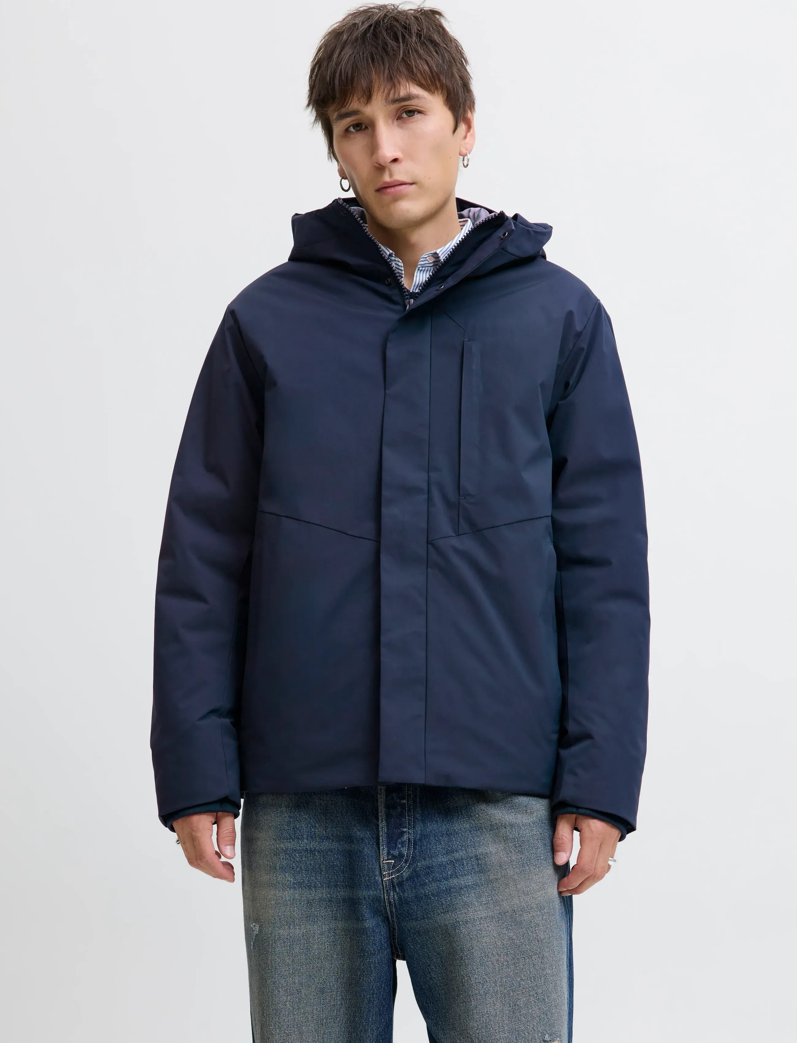 Jack & Jones - JJEKEEN JACKET AW25 SN - parkad - sky captain - 3