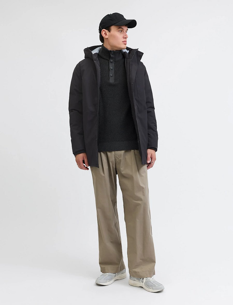 Jack & Jones - JJEKEEN PARKA AW25 SN - parkas - black - 4