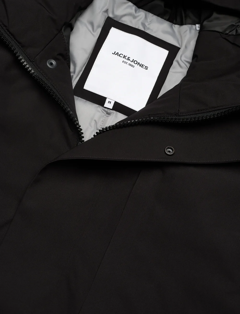 Jack & Jones - JJEKEEN PARKA AW25 SN - vinterjakker - black - 2