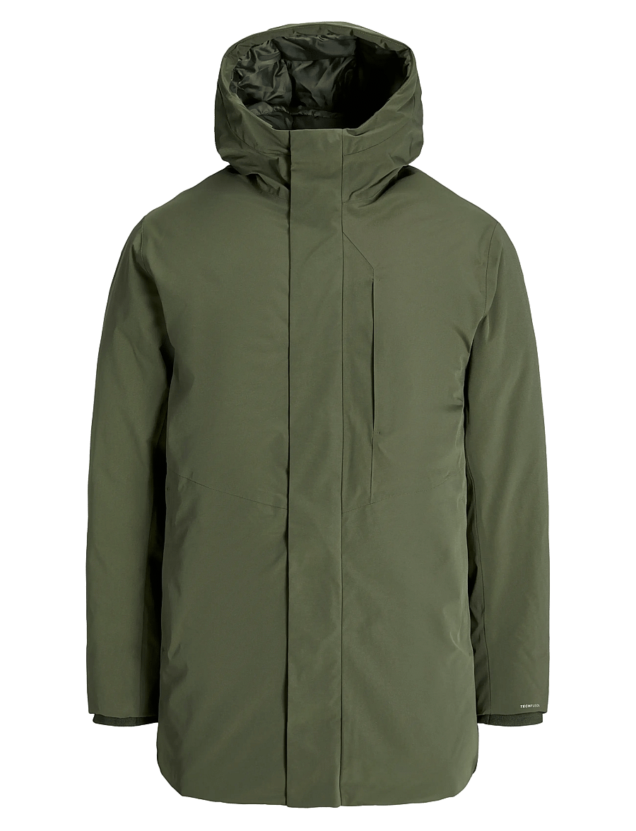 Jack & Jones - JJEKEEN PARKA AW25 SN - parkas - grape leaf - 1