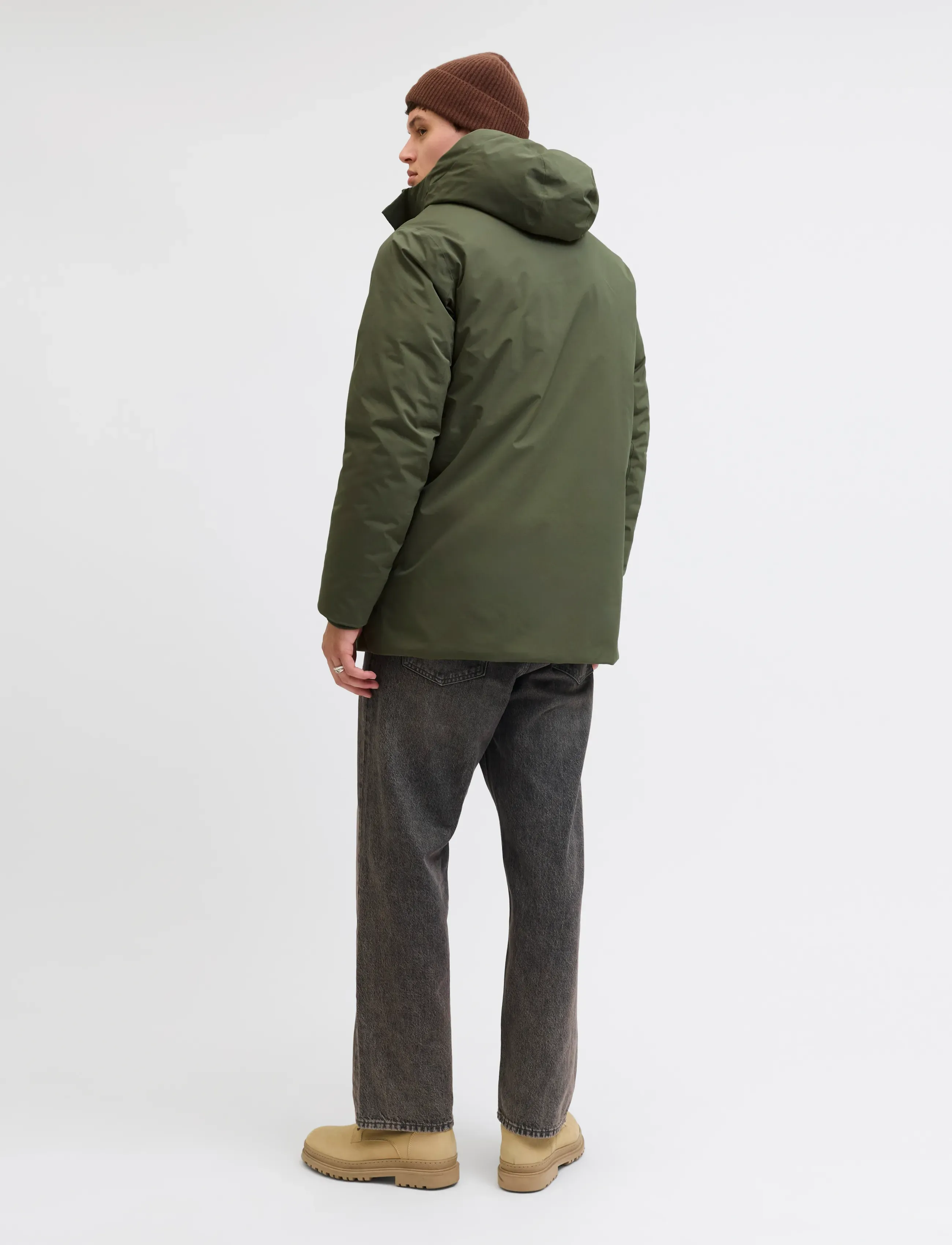 Jack & Jones - JJEKEEN PARKA AW25 SN - parkas - grape leaf - 2
