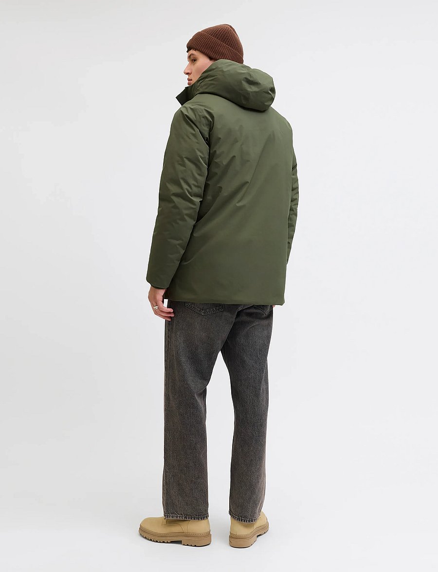 Jack & Jones - JJEKEEN PARKA AW25 SN - parkas - grape leaf - 2
