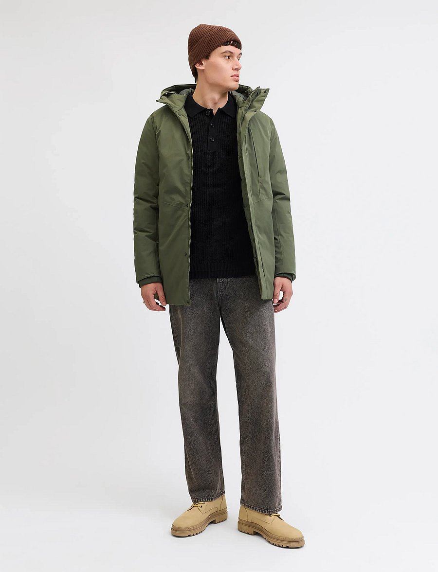 Jack & Jones - JJEKEEN PARKA AW25 SN - parkas - grape leaf - 5