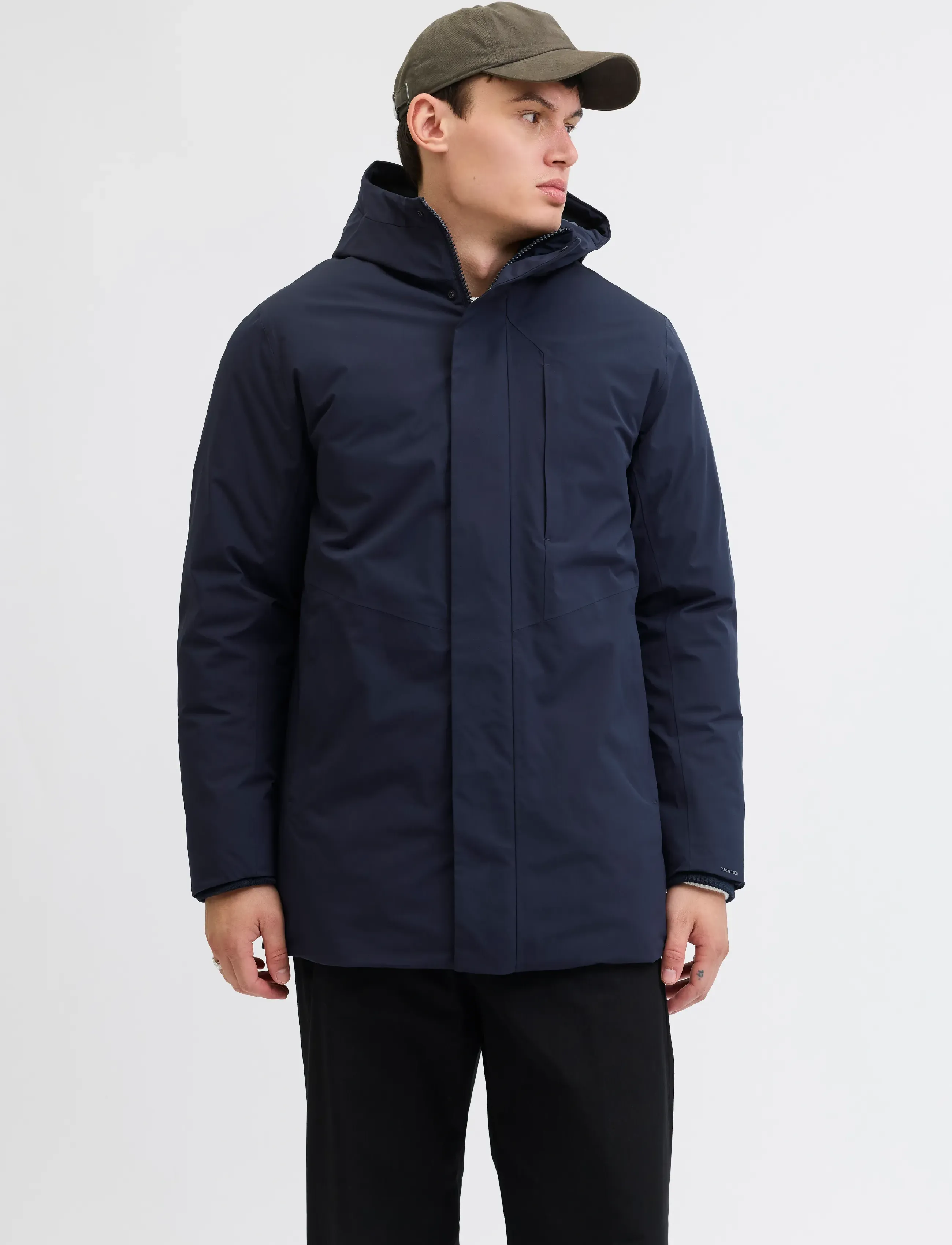 Jack & Jones Jjekeen Parka Aw25 Sn, M, Jackets, Marineblau - Parkas, Männerswear