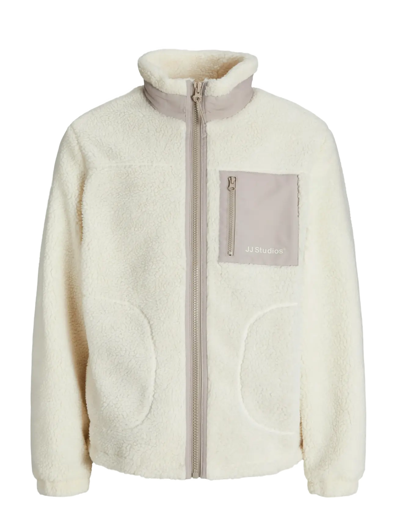 JACK & JONES Jjesoho Teddy Jacke Noos Cream - XL - Herren
