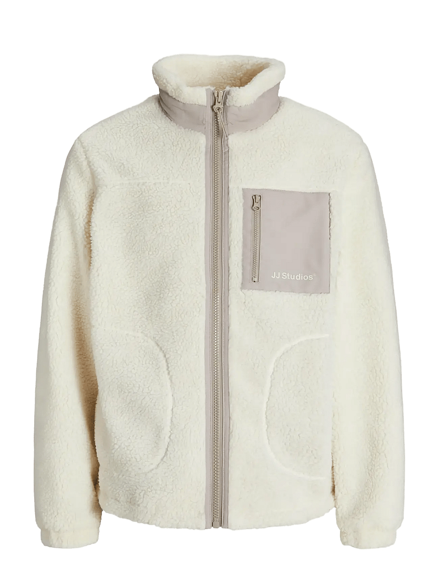 Jack & Jones - JJESOHO TEDDY JACKET NOOS - fleece-pullover - atmosphere - 1