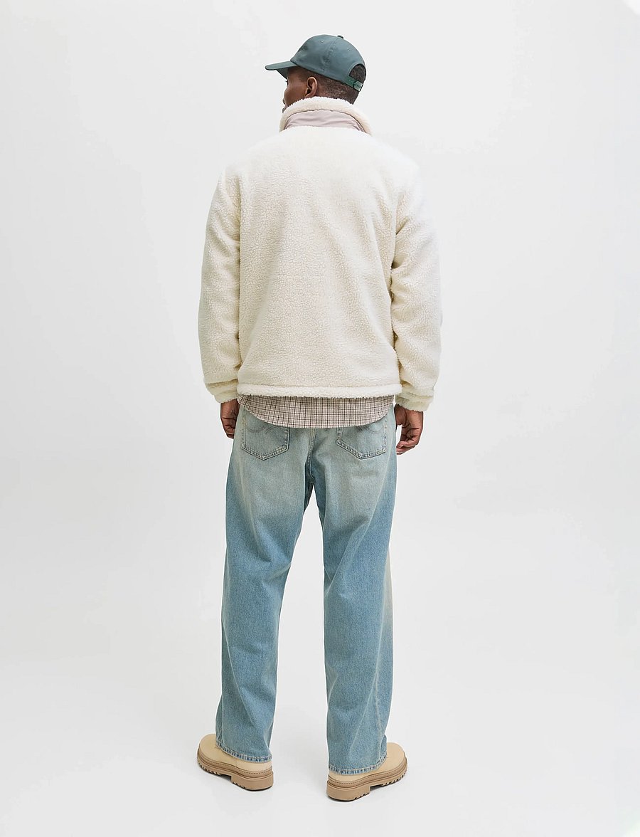 Jack & Jones - JJESOHO TEDDY JACKET NOOS - fleece-pullover - atmosphere - 2