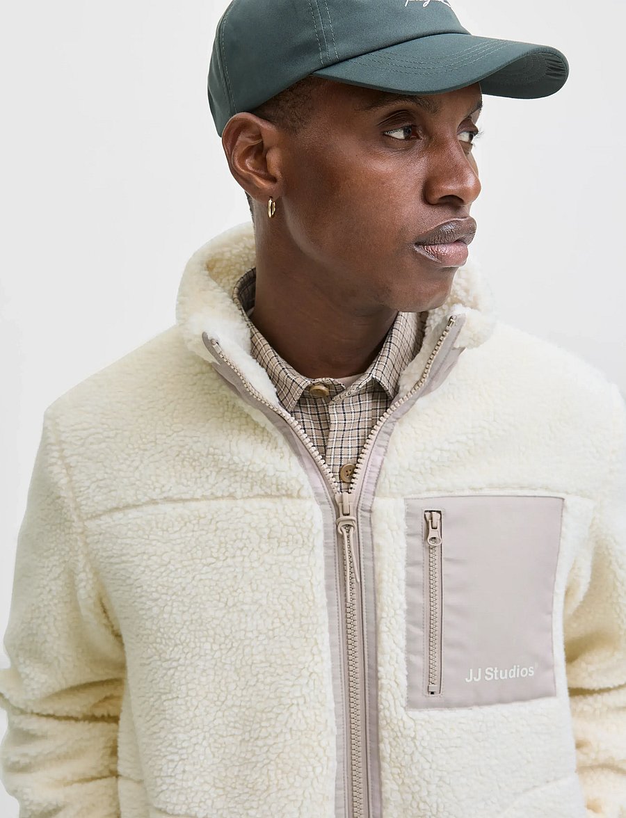 Jack & Jones - JJESOHO TEDDY JACKET NOOS - fleece-pullover - atmosphere - 5