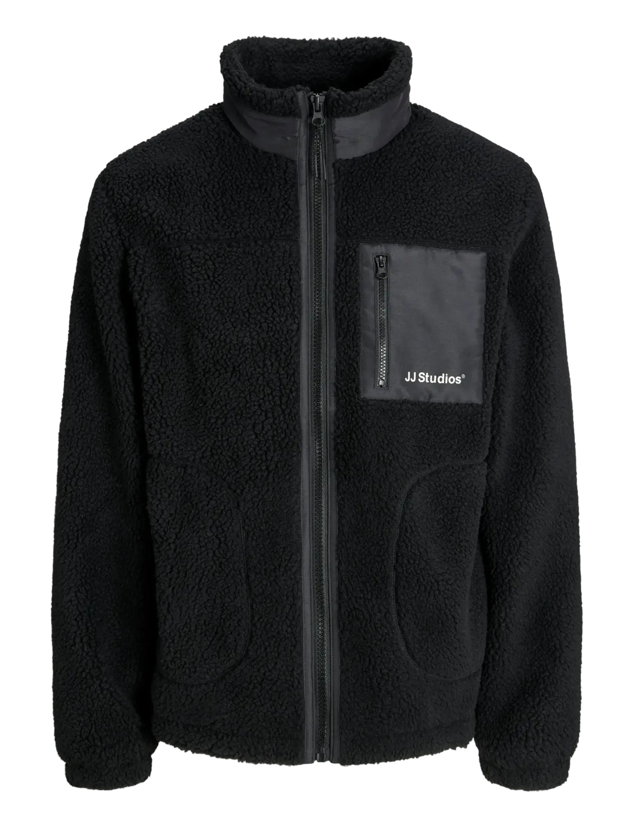 JACK & JONES Jjesoho Teddy Jacke Noos Schwarz - XL - Herren