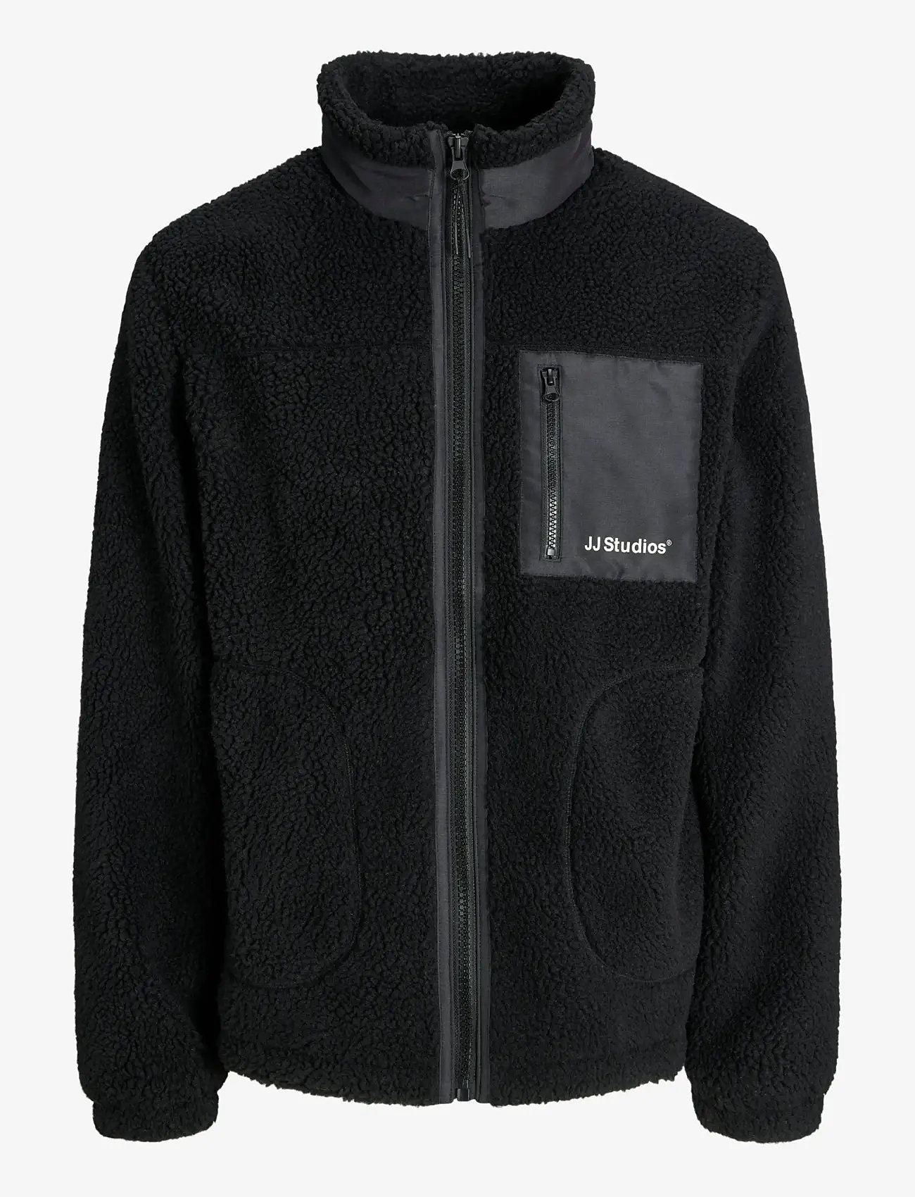 Jack & Jones - JJESOHO TEDDY JACKET NOOS - teddy kampsunid - black - 1