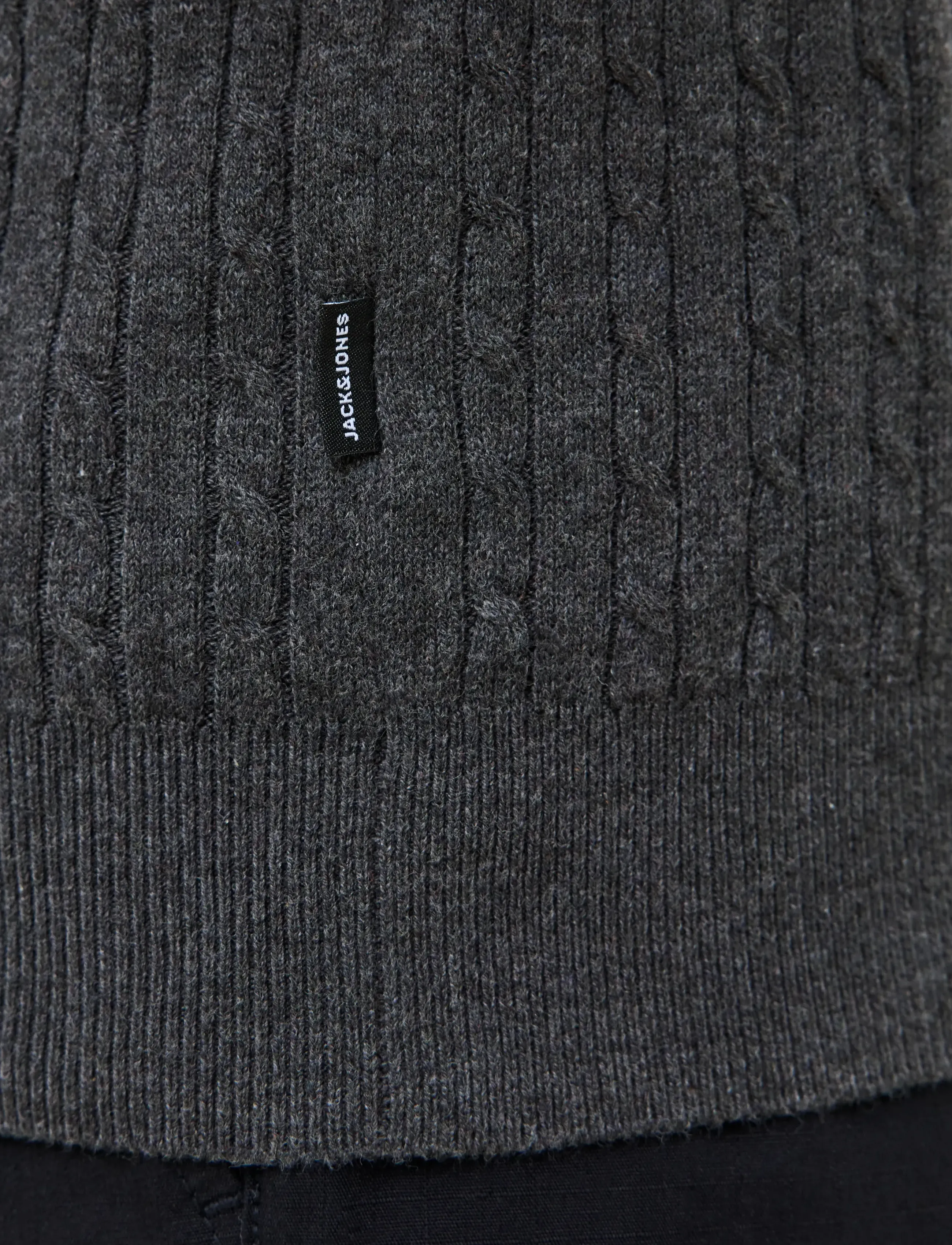 JACK & JONES Jjeemil Knit Cable Crew Neck Noos stickade tröjor herr – bild 6