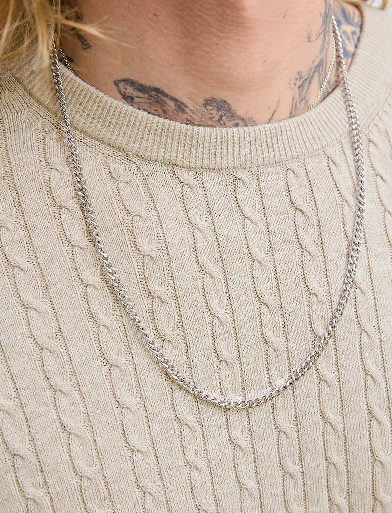 Jack & Jones - JJEEMIL KNIT CABLE CREW NECK NOOS - rundhals - oatmeal - 4