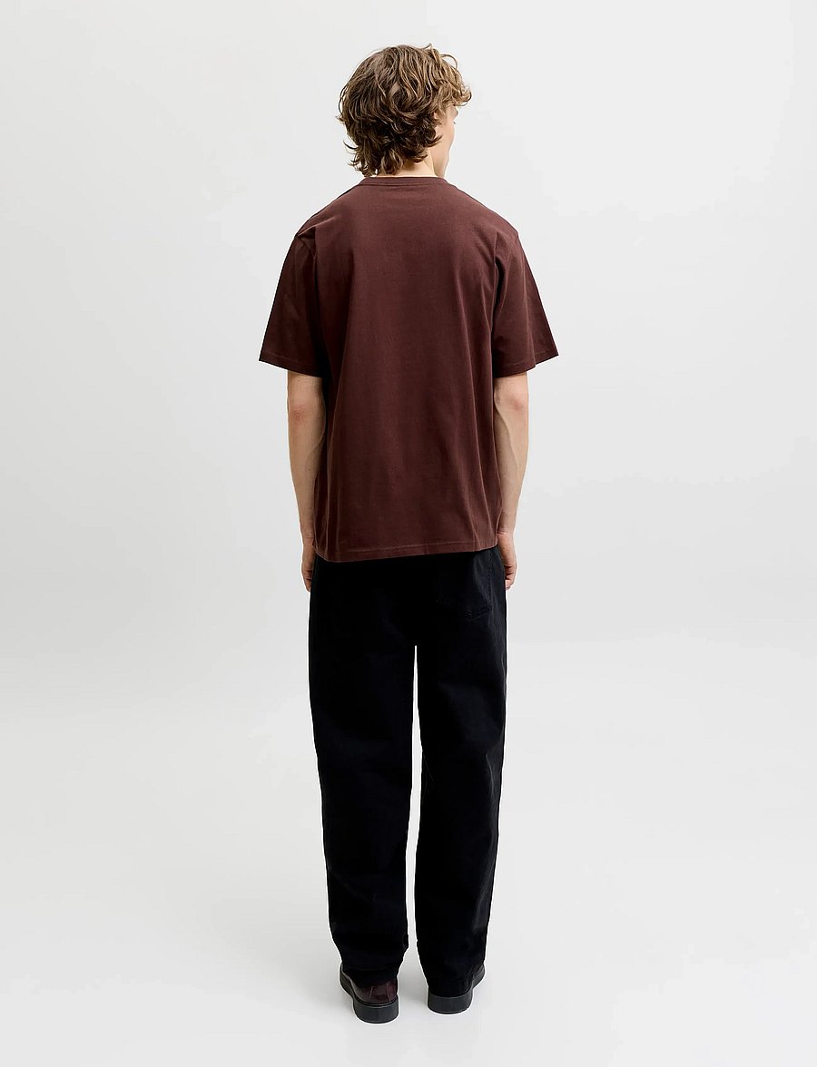 Jack & Jones - JJESOHO TEE SS CREW NECK NOOS - lühikeste varrukatega t-särgid - bitter chocolate - 2