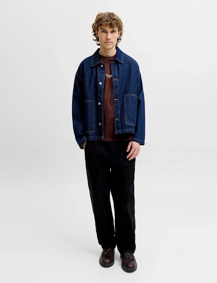 Jack & Jones - JJESOHO TEE SS CREW NECK NOOS - lühikeste varrukatega t-särgid - bitter chocolate - 3
