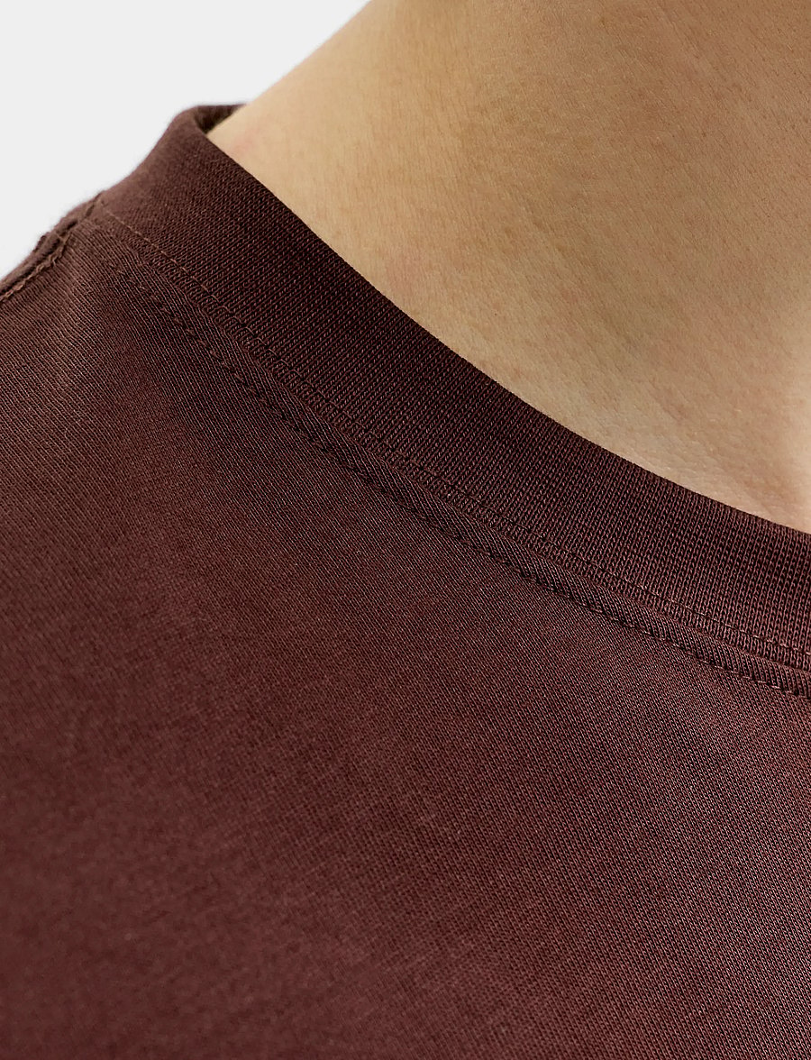 Jack & Jones - JJESOHO TEE SS CREW NECK NOOS - lühikeste varrukatega t-särgid - bitter chocolate - 4