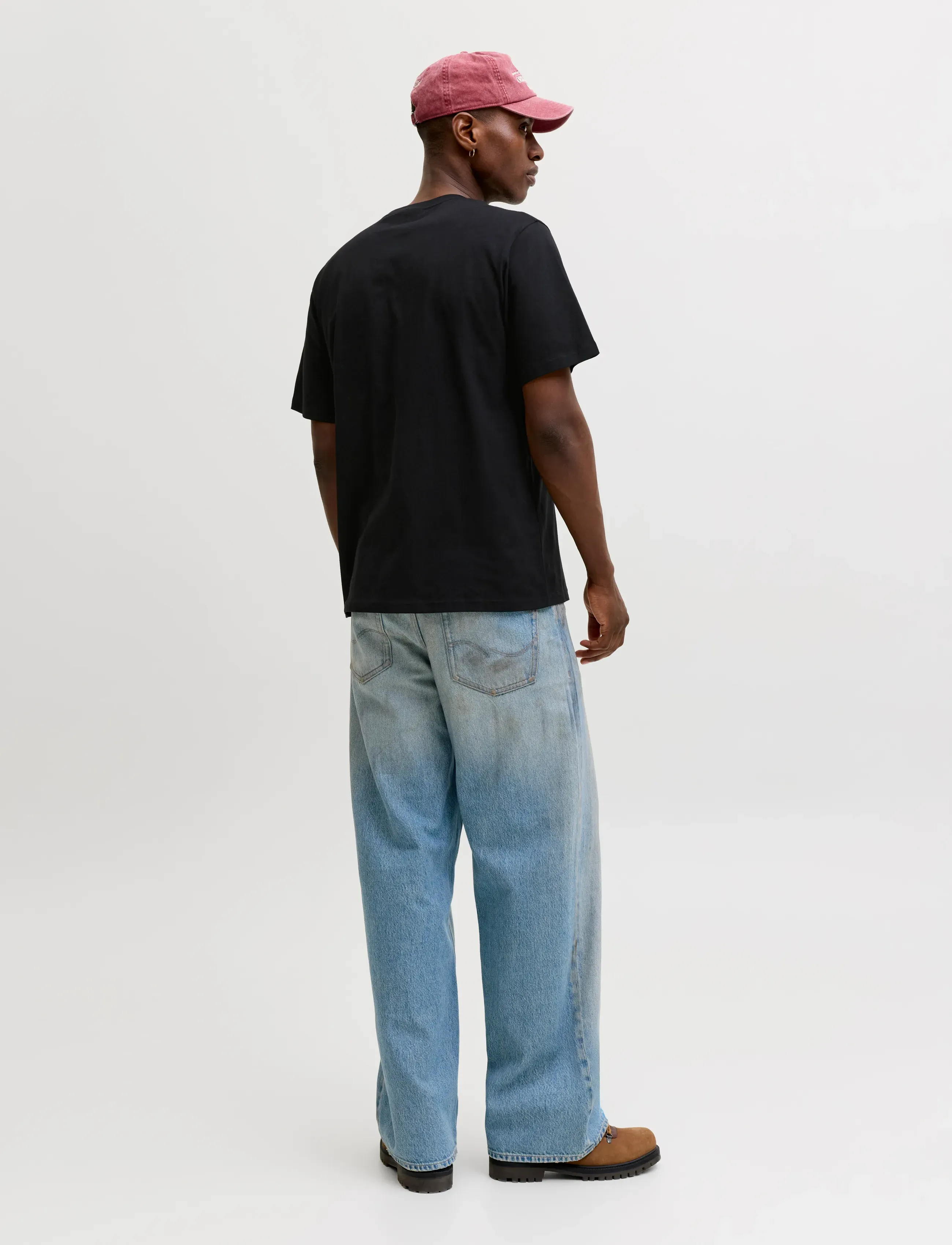 Jack & Jones - JJESOHO TEE SS CREW NECK NOOS - kortærmede t-shirts - black - 3