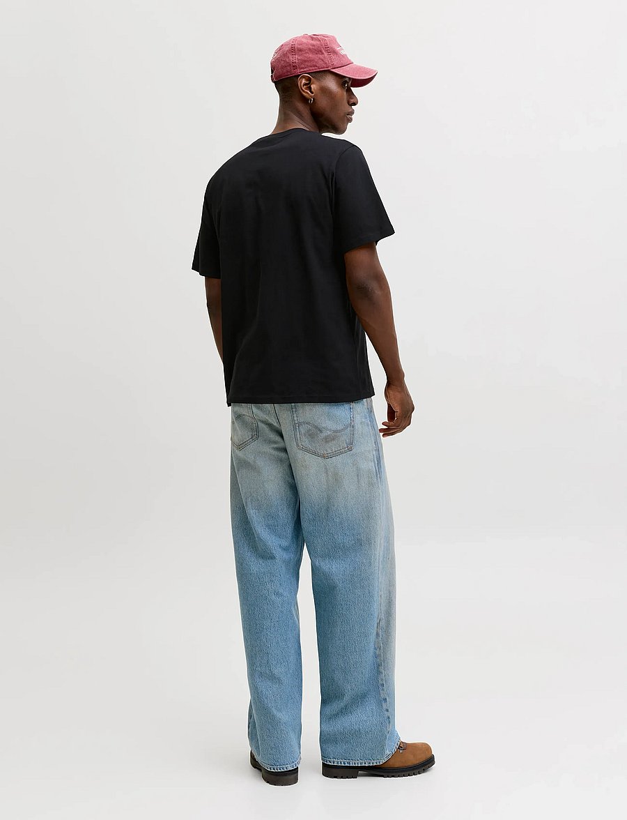 Jack & Jones - JJESOHO TEE SS CREW NECK NOOS - lühikeste varrukatega t-särgid - black - 3