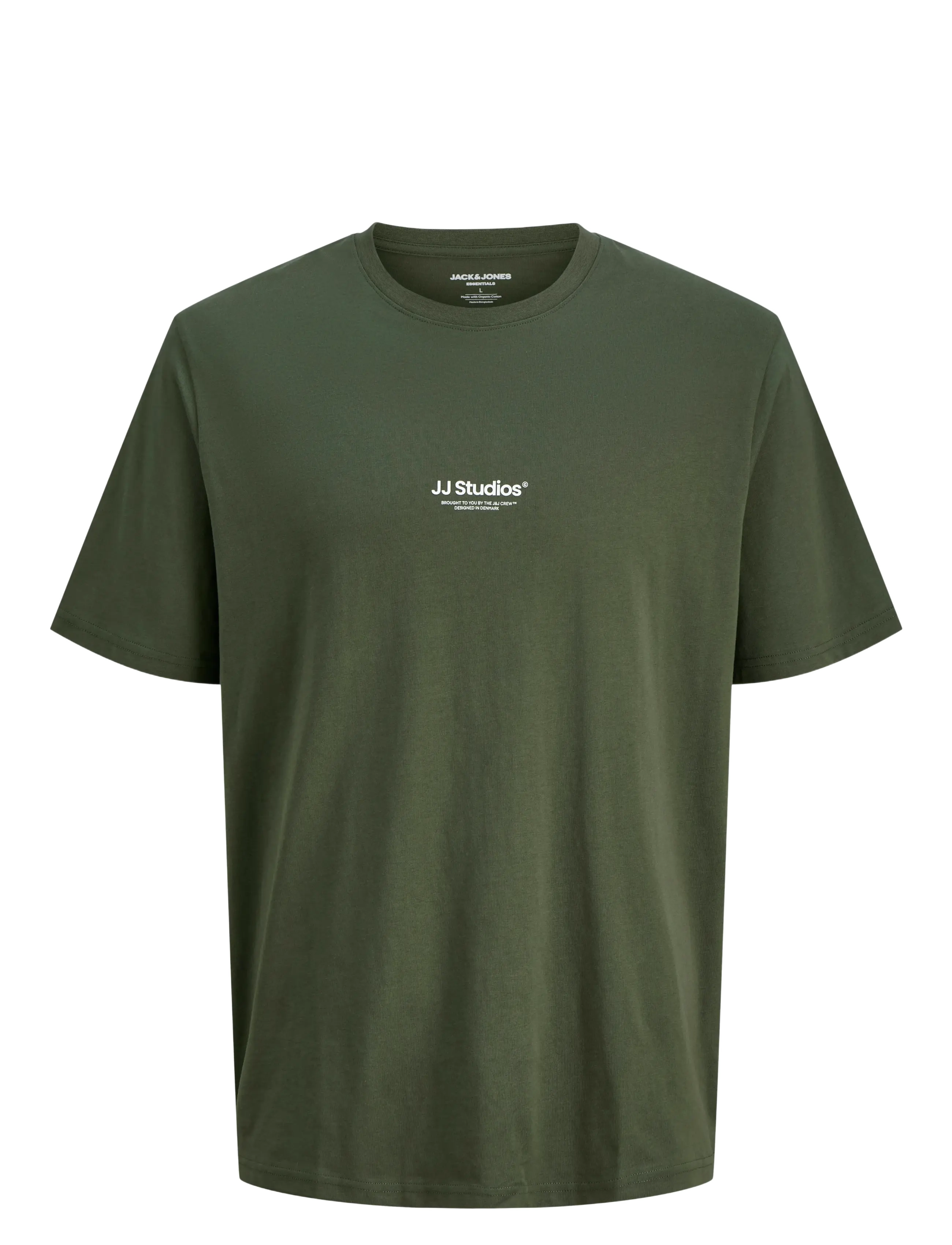 Jack & Jones JJESOHO TEE SS CREW NECK NOOS - T-Shirts - DUFFEL BAG / green