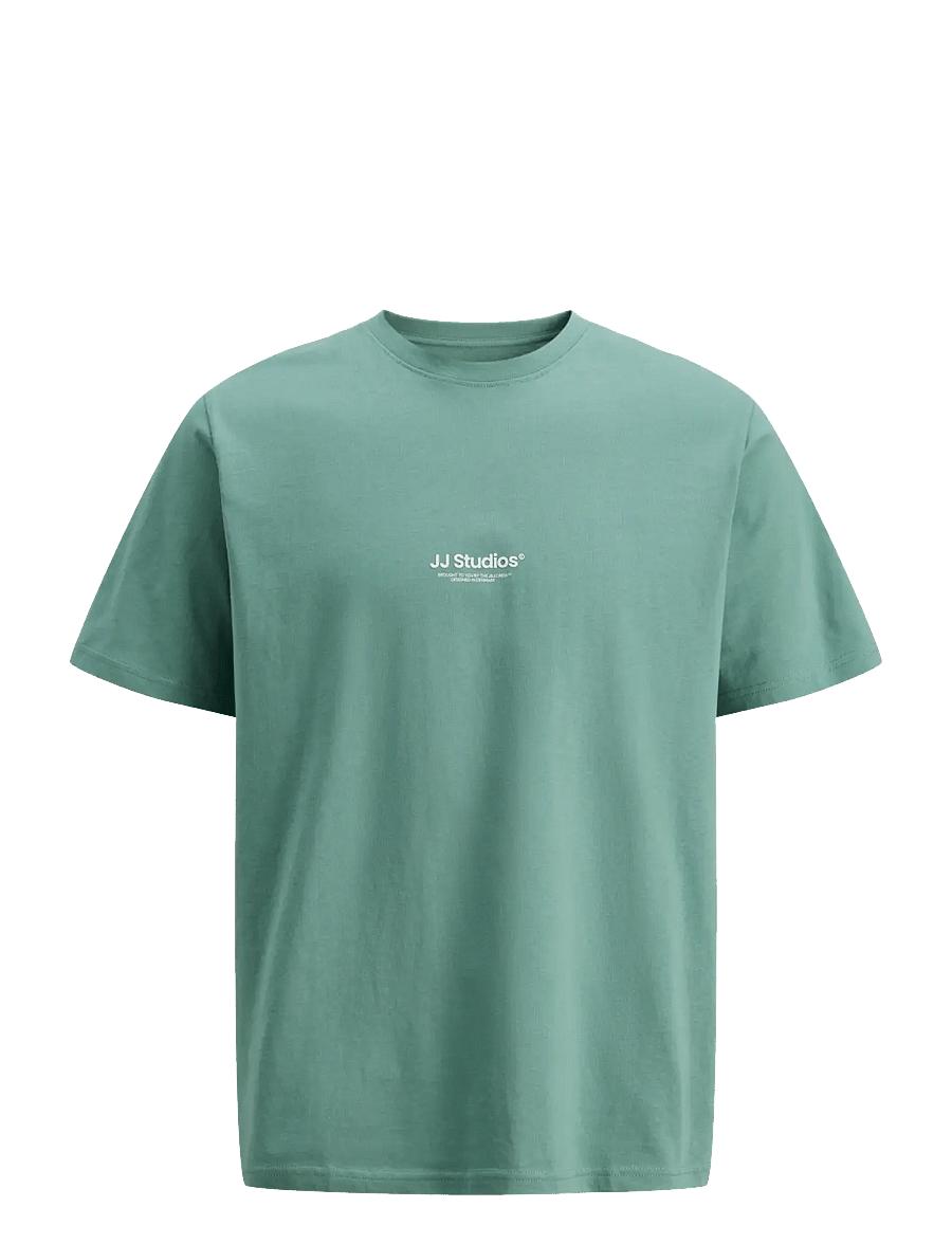 Jack & Jones - JJESOHO TEE SS CREW NECK NOOS - kurzärmelig - mineral blue - 1