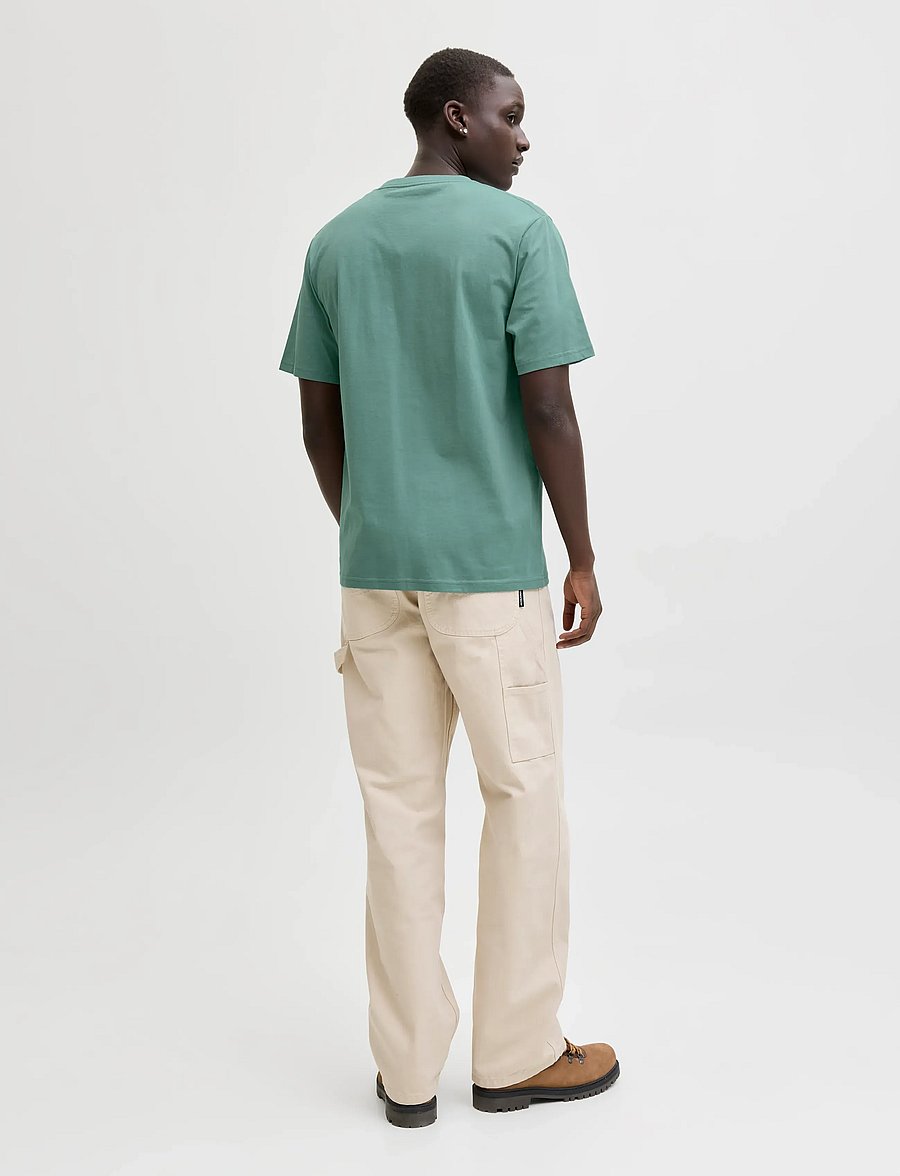 Jack & Jones - JJESOHO TEE SS CREW NECK NOOS - kurzärmelig - mineral blue - 2