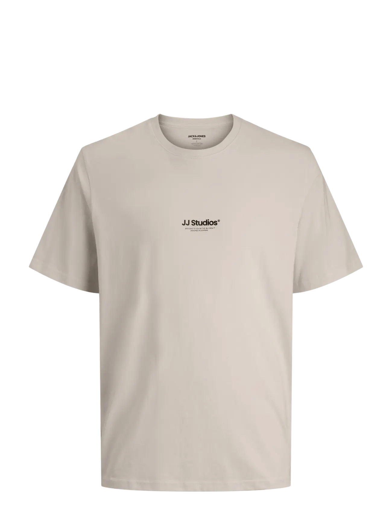 Jack & Jones JJESOHO TEE SS CREW NECK NOOS - T-shirts - MOONBEAM / beige