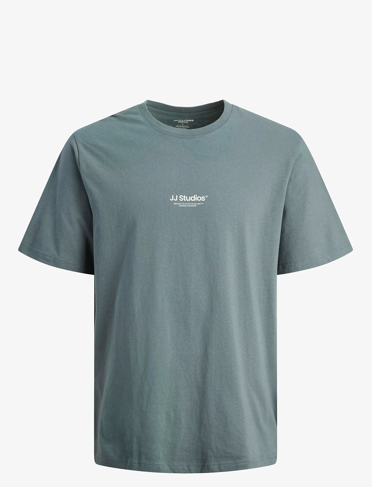 Jack & Jones - JJESOHO TEE SS CREW NECK NOOS - kortærmede t-shirts - stormy weather - 1