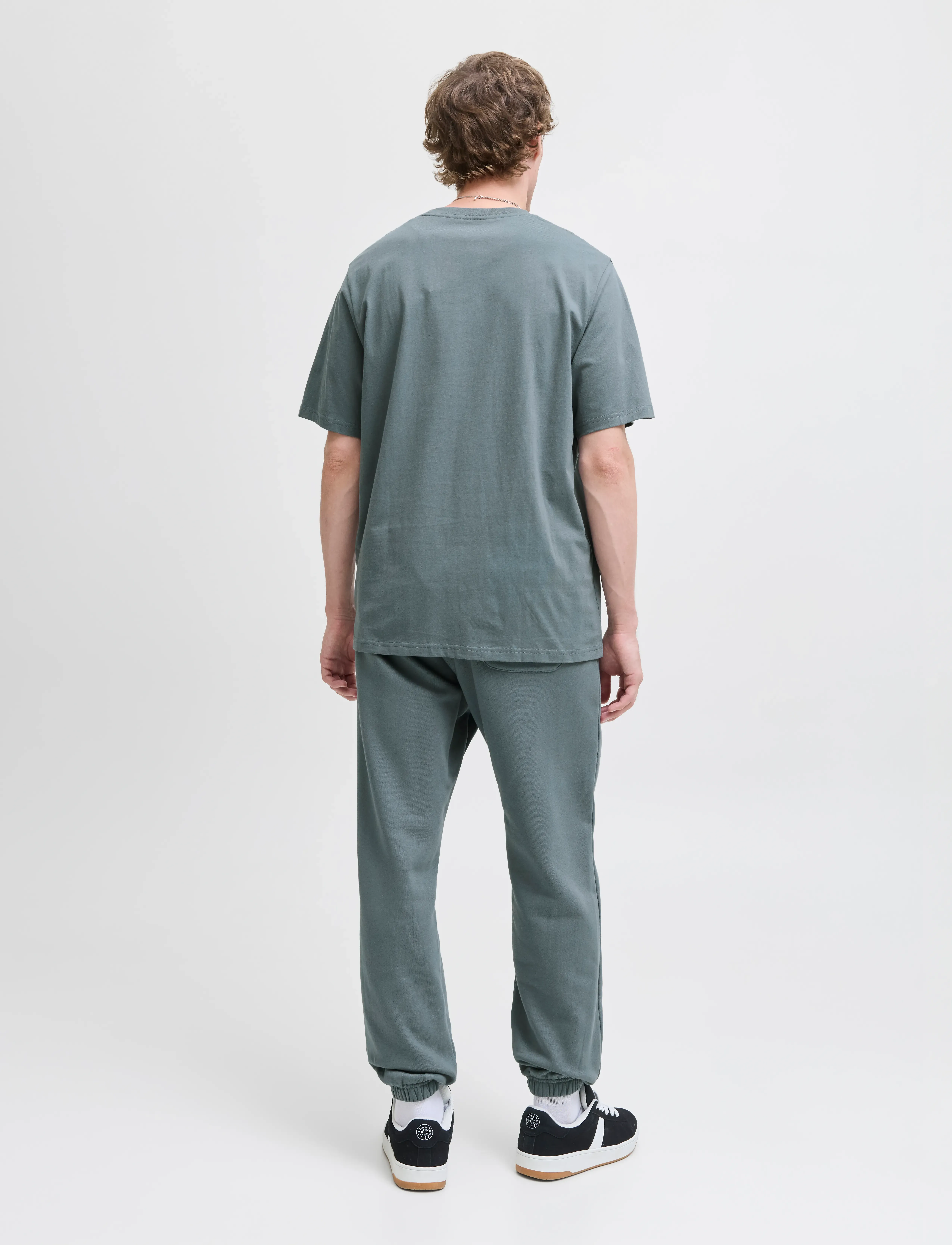 Jack & Jones - JJESOHO TEE SS CREW NECK NOOS - short-sleeved t-shirts - stormy weather - 2