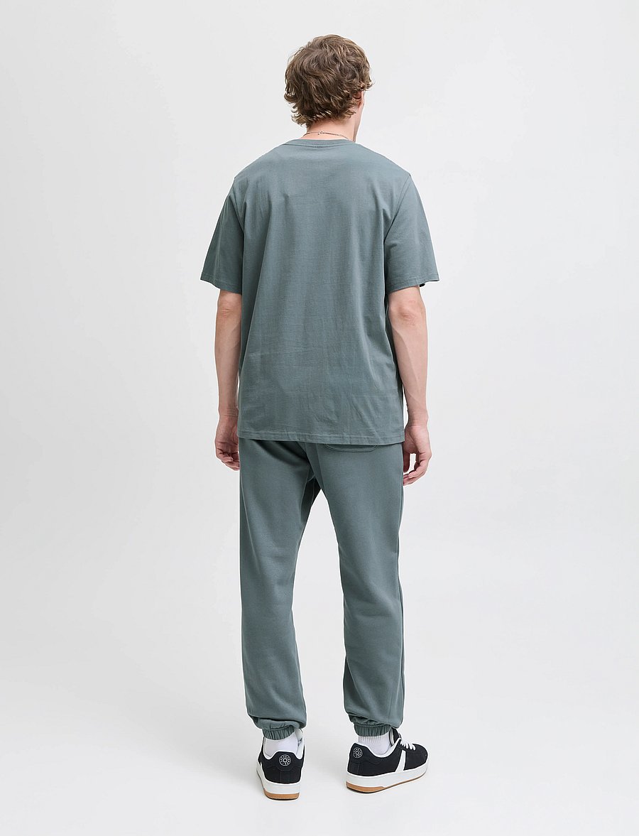 Jack & Jones - JJESOHO TEE SS CREW NECK NOOS - kurzärmelig - stormy weather - 2