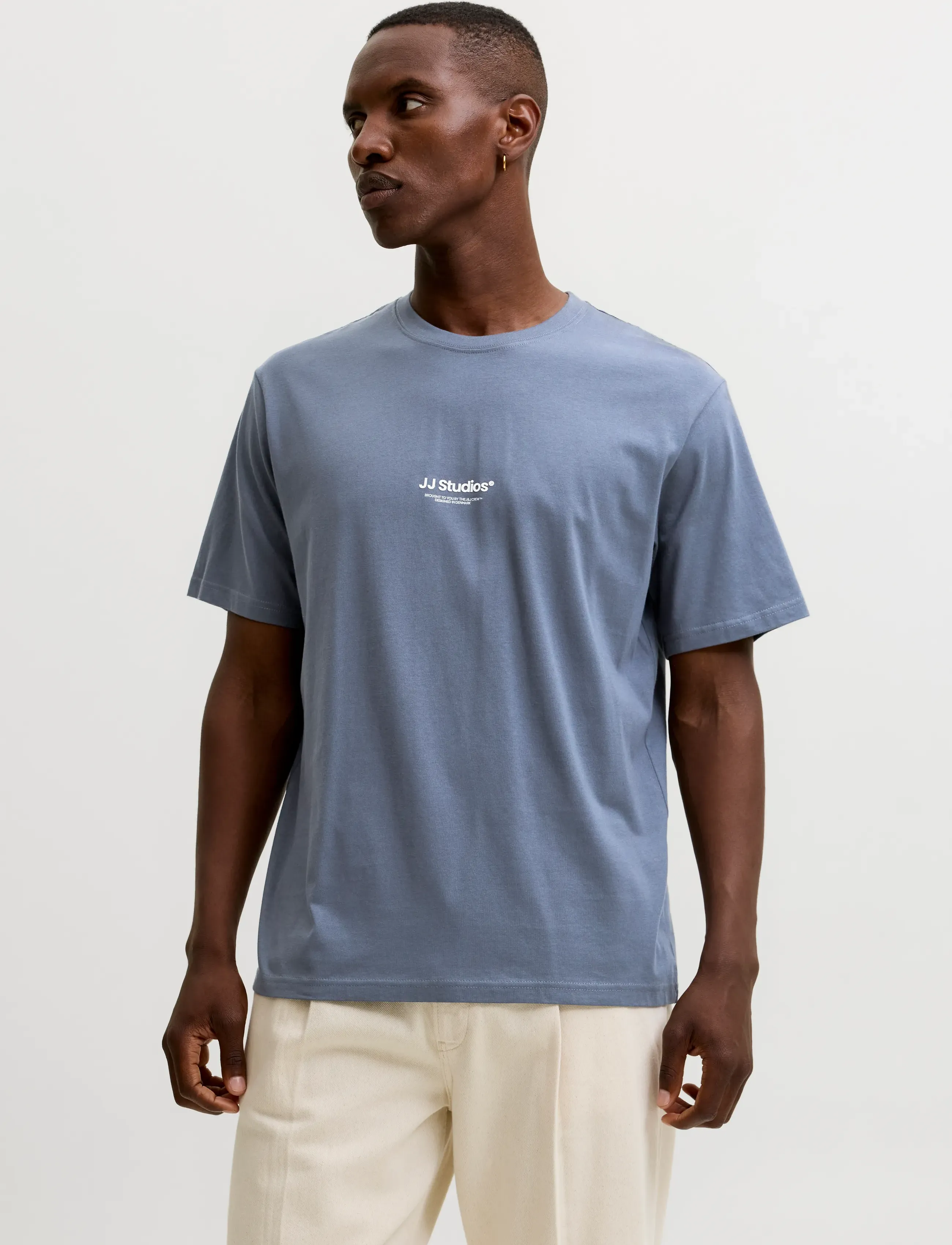 Jack & Jones JJESOHO TEE SS CREW NECK NOOS - Lühikeste varrukatega T-särgid - TURBULENCE / blue
