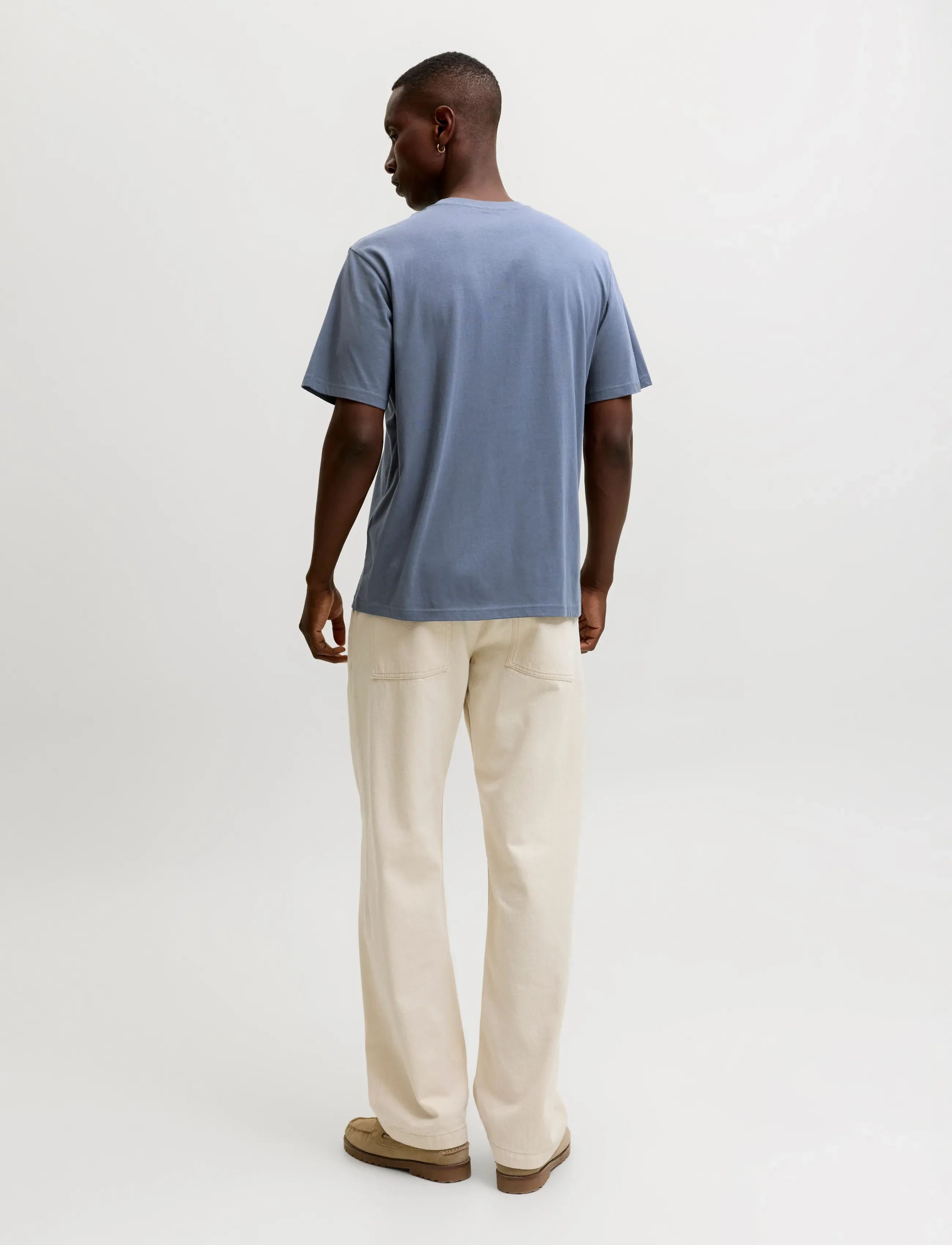 Jack & Jones - JJESOHO TEE SS CREW NECK NOOS - lühikeste varrukatega t-särgid - turbulence - 2