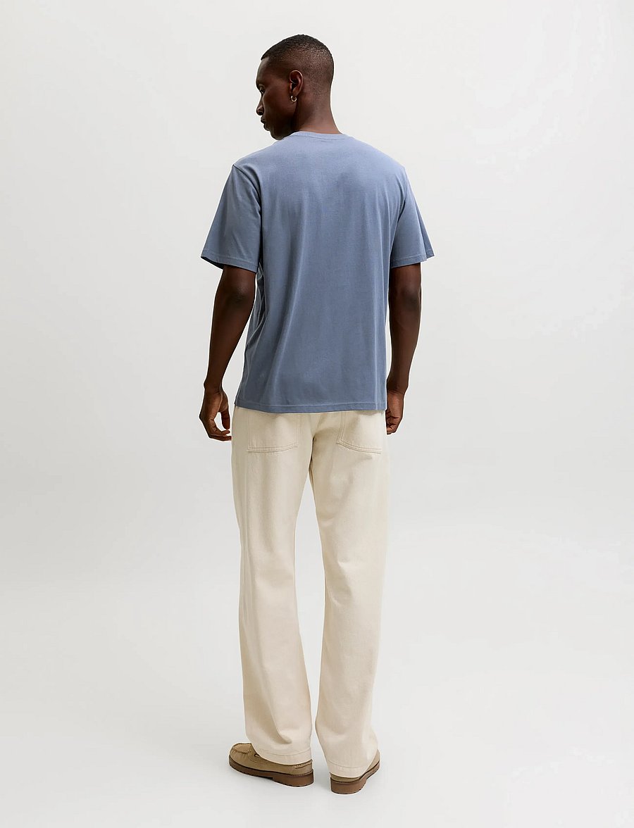 Jack & Jones - JJESOHO TEE SS CREW NECK NOOS - lühikeste varrukatega t-särgid - turbulence - 2