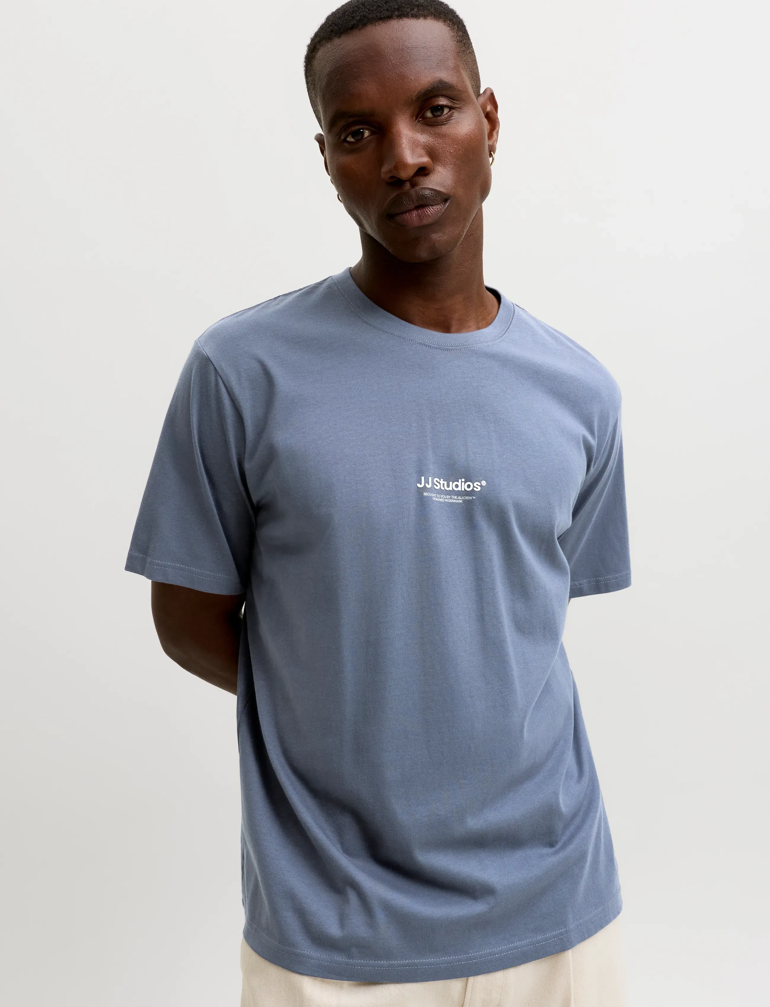 Jack & Jones - JJESOHO TEE SS CREW NECK NOOS - lühikeste varrukatega t-särgid - turbulence - 5