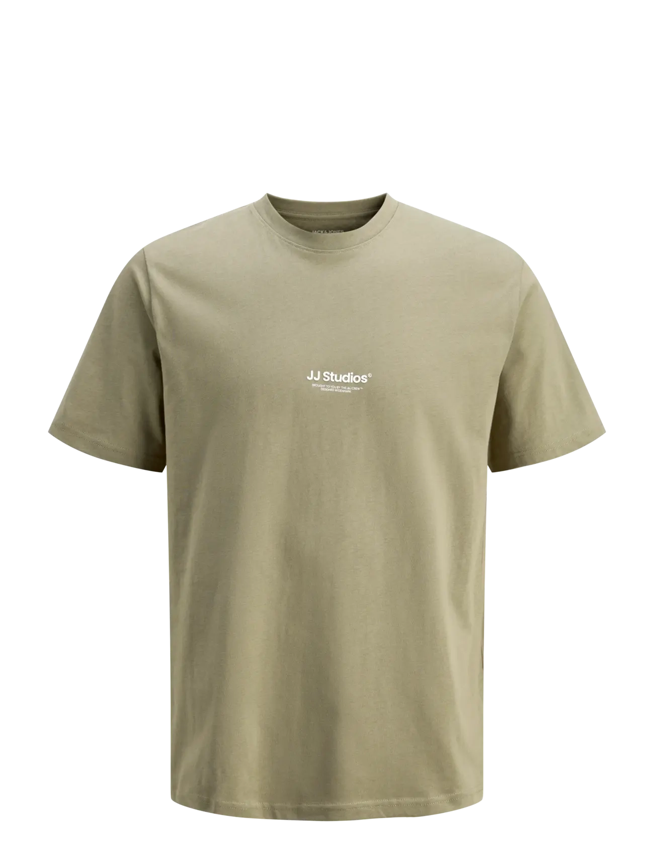 JACK & JONES Jjesoho Tee Ss Crew Neck Noos Khaki - S - Herren