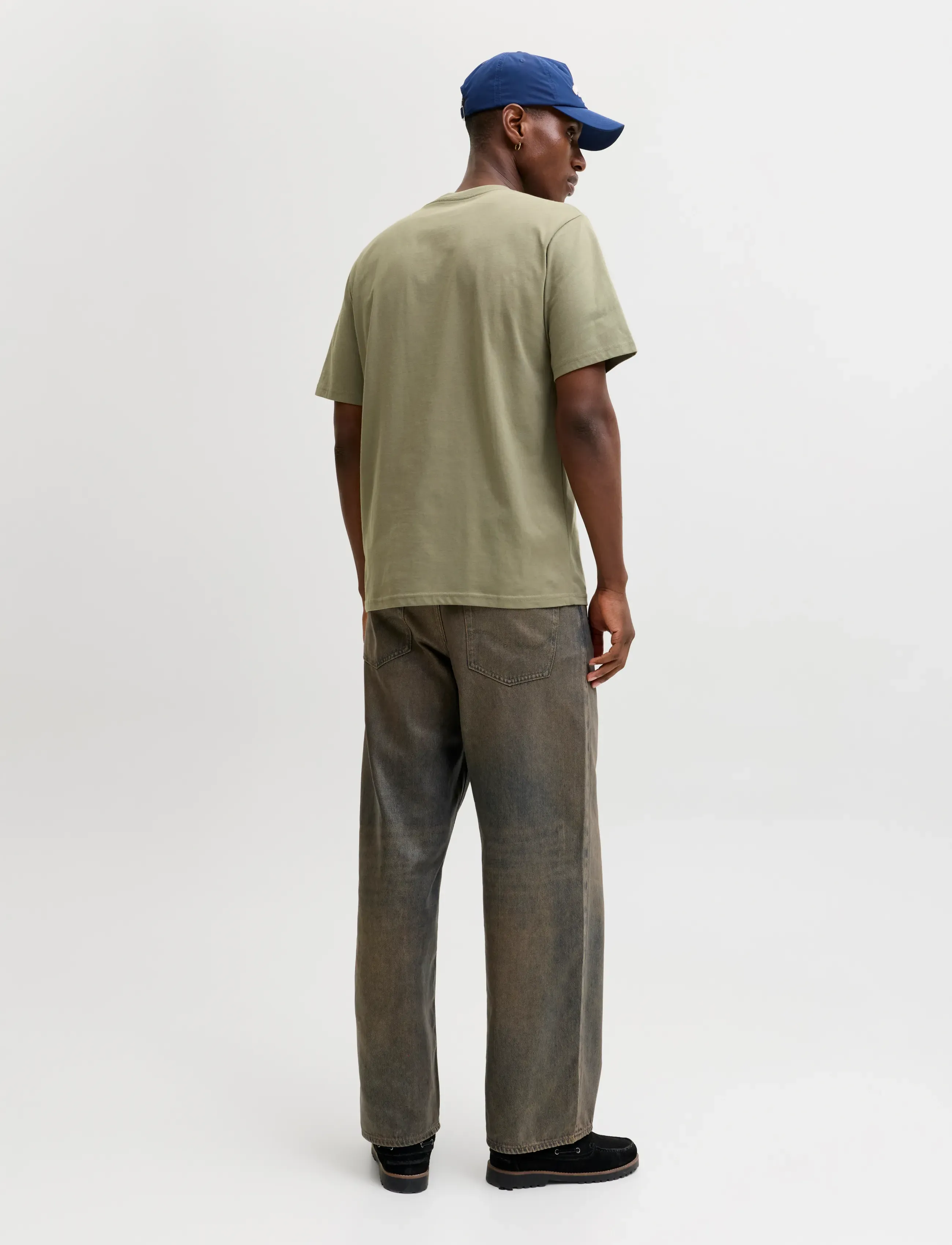 Jack & Jones - JJESOHO TEE SS CREW NECK NOOS - short-sleeved t-shirts - vetiver - 2