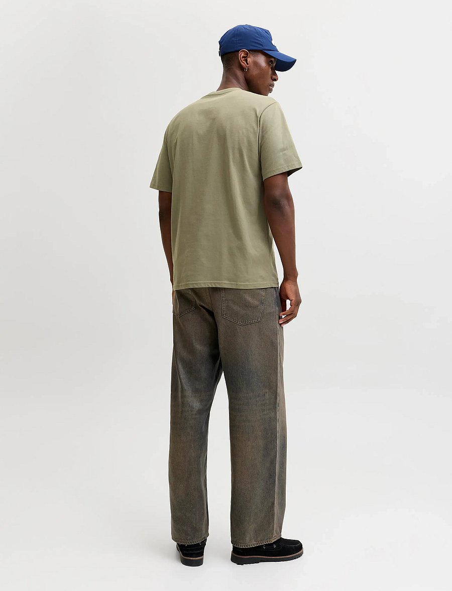 Jack & Jones - JJESOHO TEE SS CREW NECK NOOS - kurzärmelig - vetiver - 2