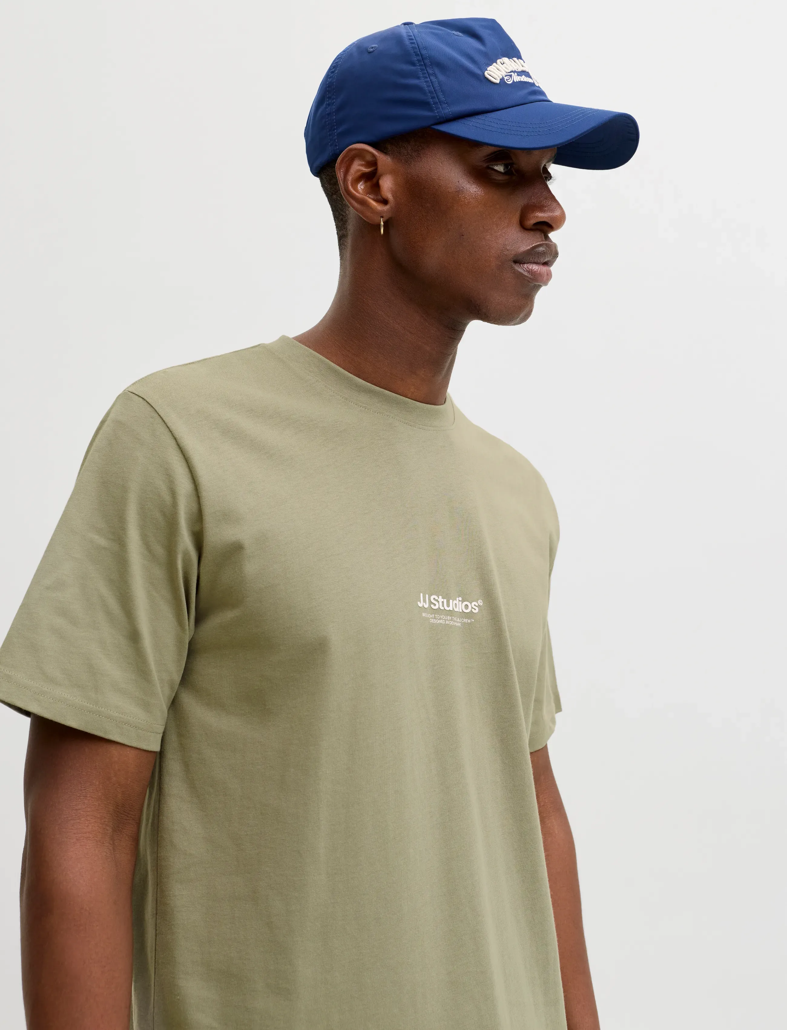 Jack & Jones - JJESOHO TEE SS CREW NECK NOOS - short-sleeved t-shirts - vetiver - 4
