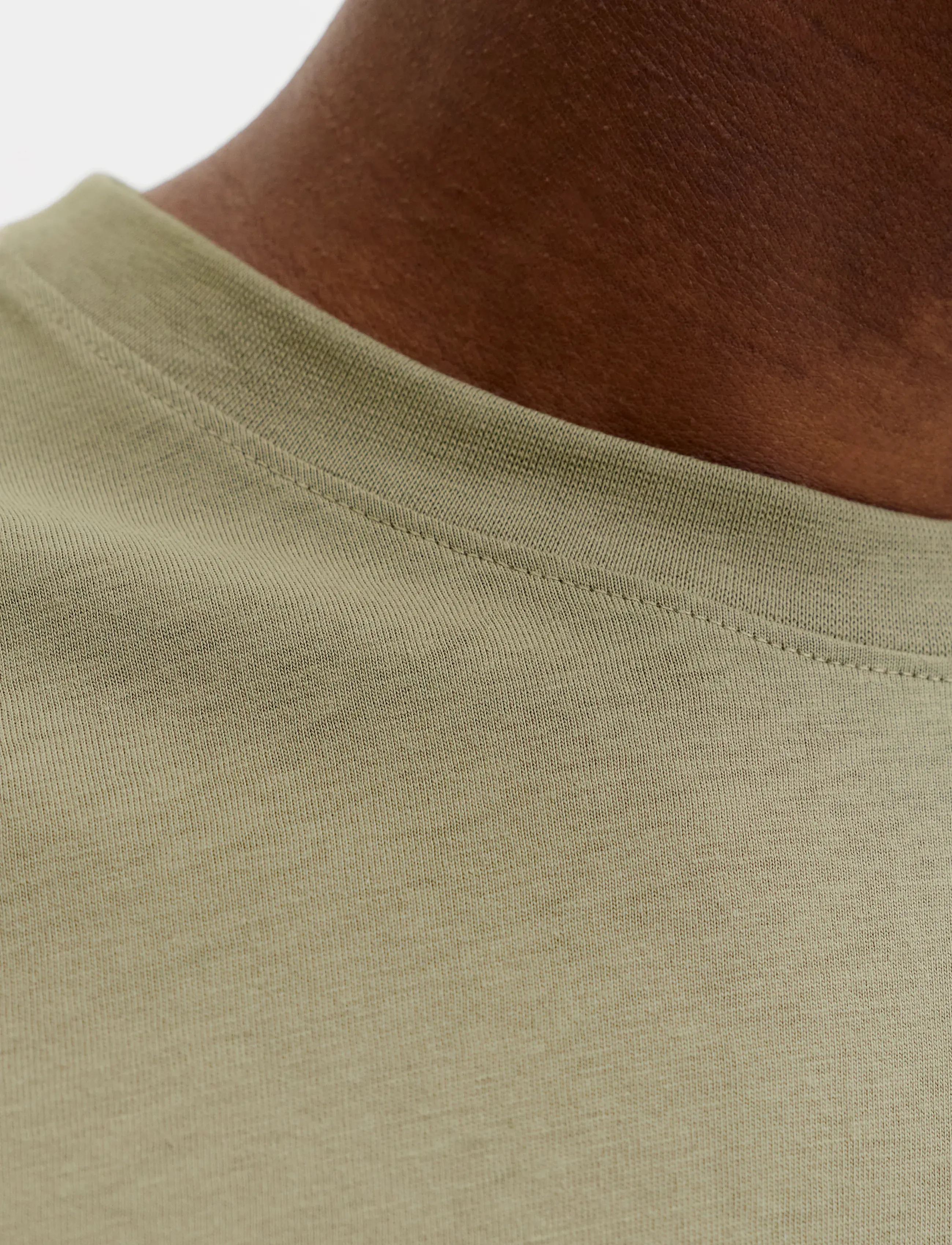 Jack & Jones - JJESOHO TEE SS CREW NECK NOOS - short-sleeved t-shirts - vetiver - 5