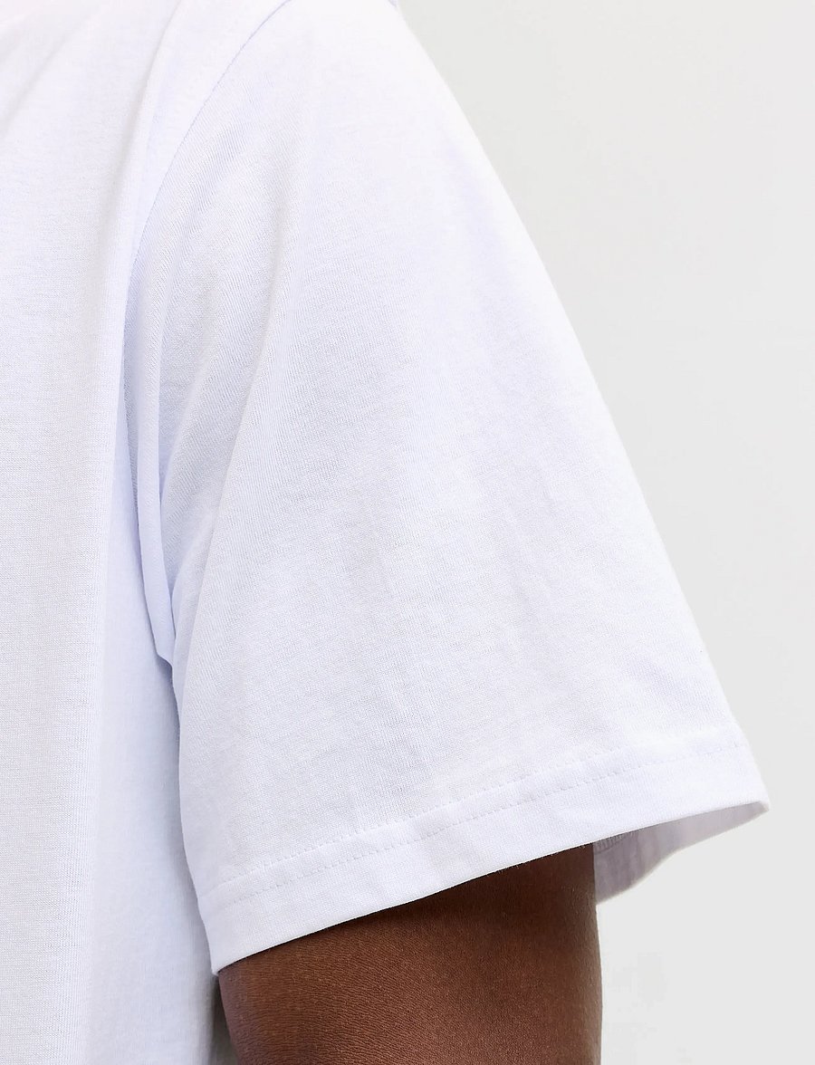 Jack & Jones - JJESOHO TEE SS CREW NECK NOOS - lühikeste varrukatega t-särgid - white - 5