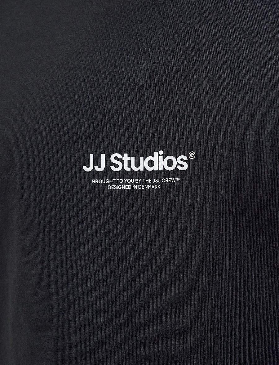 Jack & Jones - JJESOHO TEE LS CREW NECK NOOS - langärmelige t-shirts - black - 3