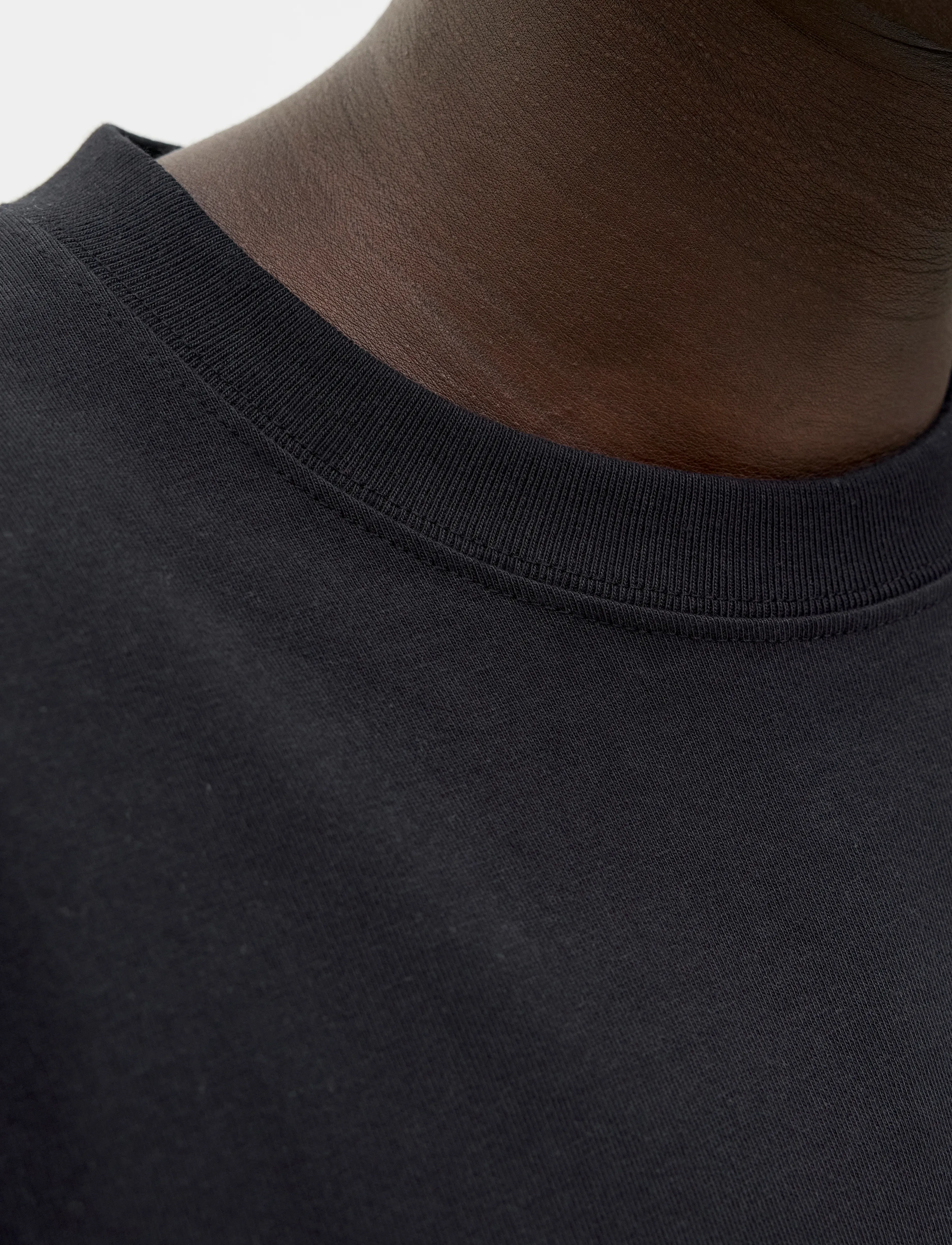 Jack & Jones - JJESOHO TEE LS CREW NECK NOOS - langærmede t-shirts - black - 5