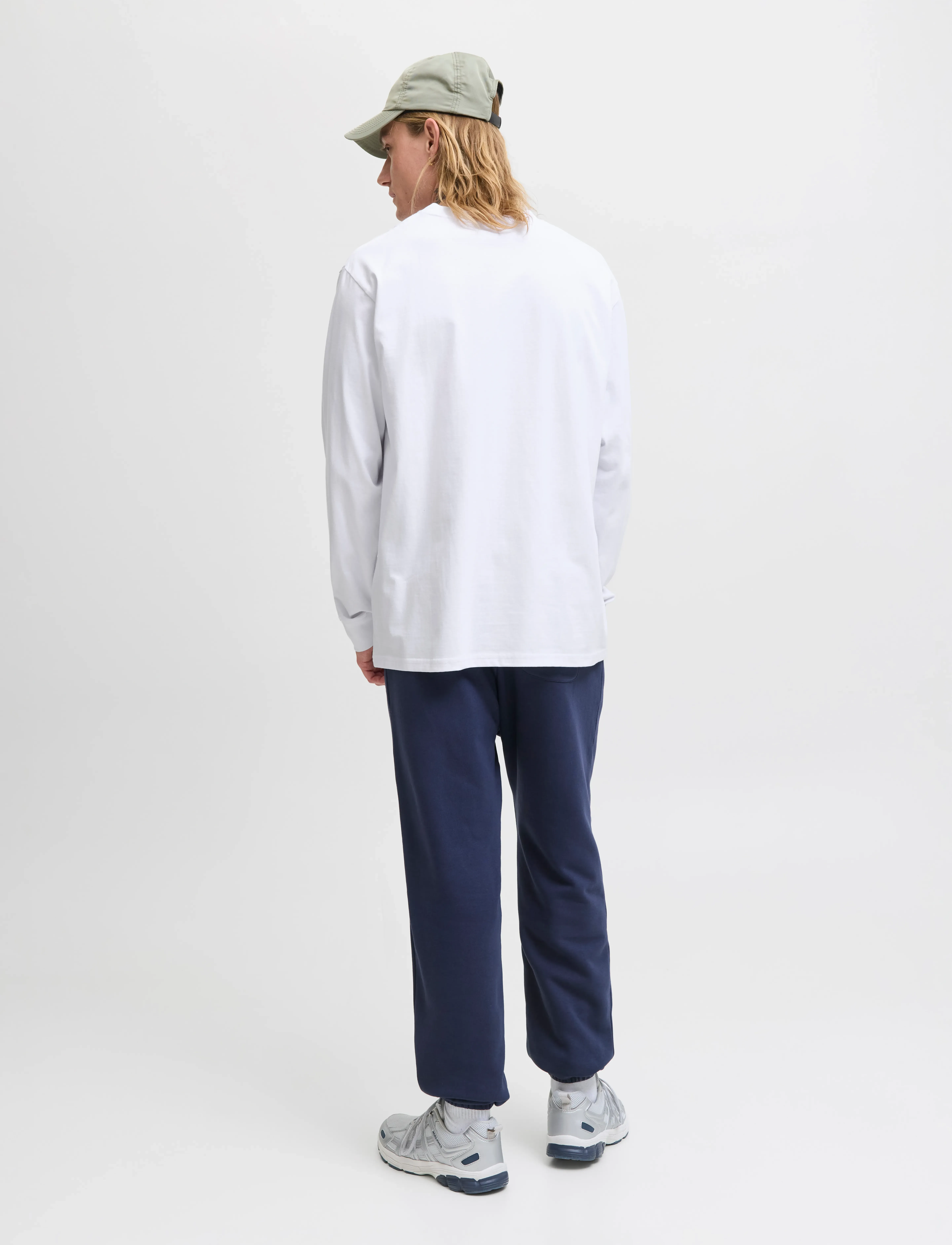 Jack & Jones - JJESOHO TEE LS CREW NECK NOOS - langærmede t-shirts - white - 2