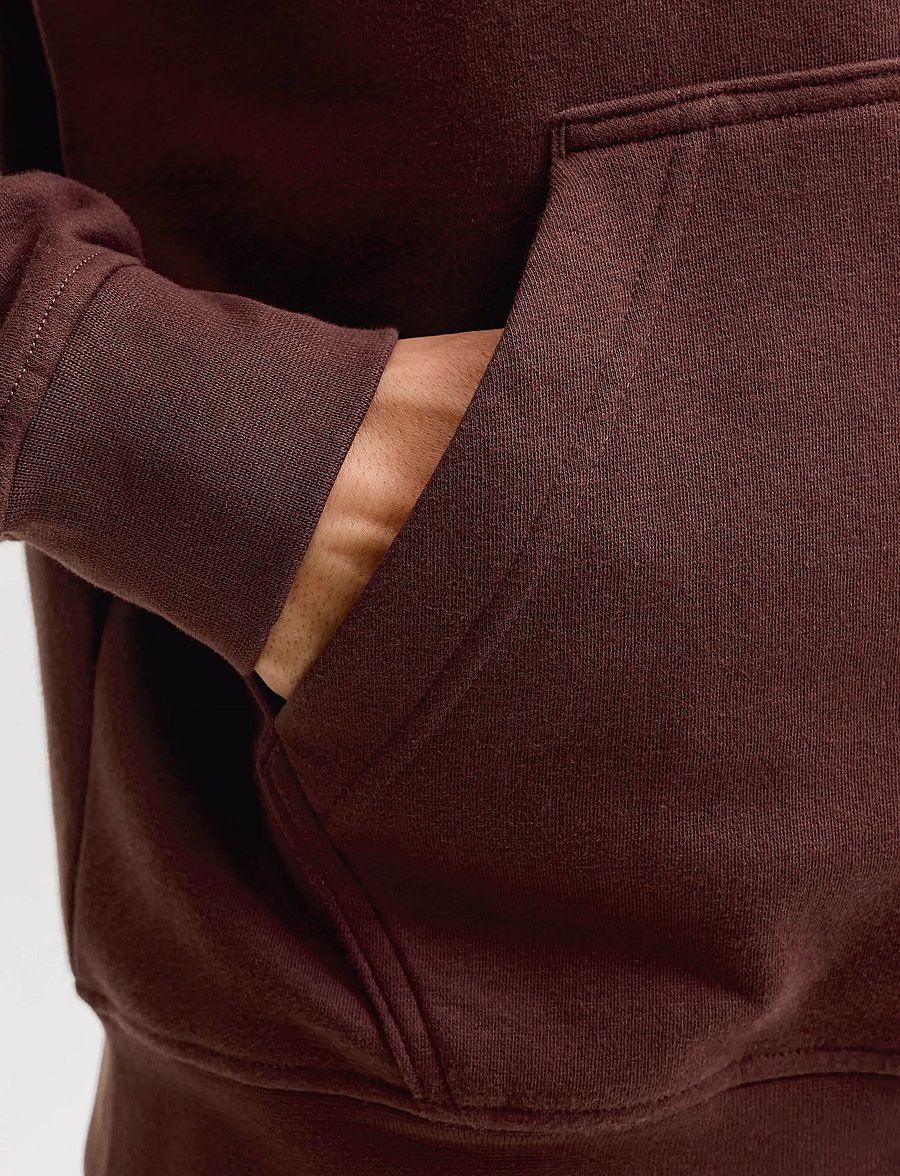 Jack & Jones - JJESOHO SWEAT HOOD NOOS - kapuzenpullover - bitter chocolate - 4