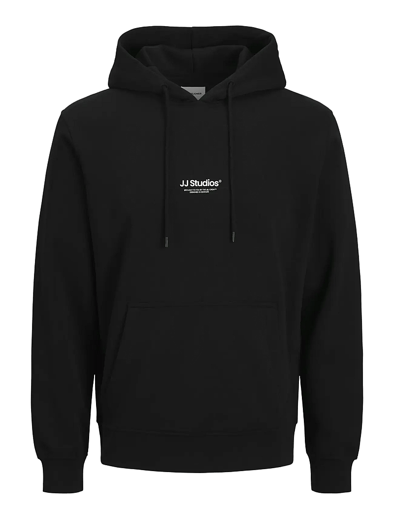 Jack & Jones - JJESOHO SWEAT HOOD NOOS - kapuzenpullover - black - 1