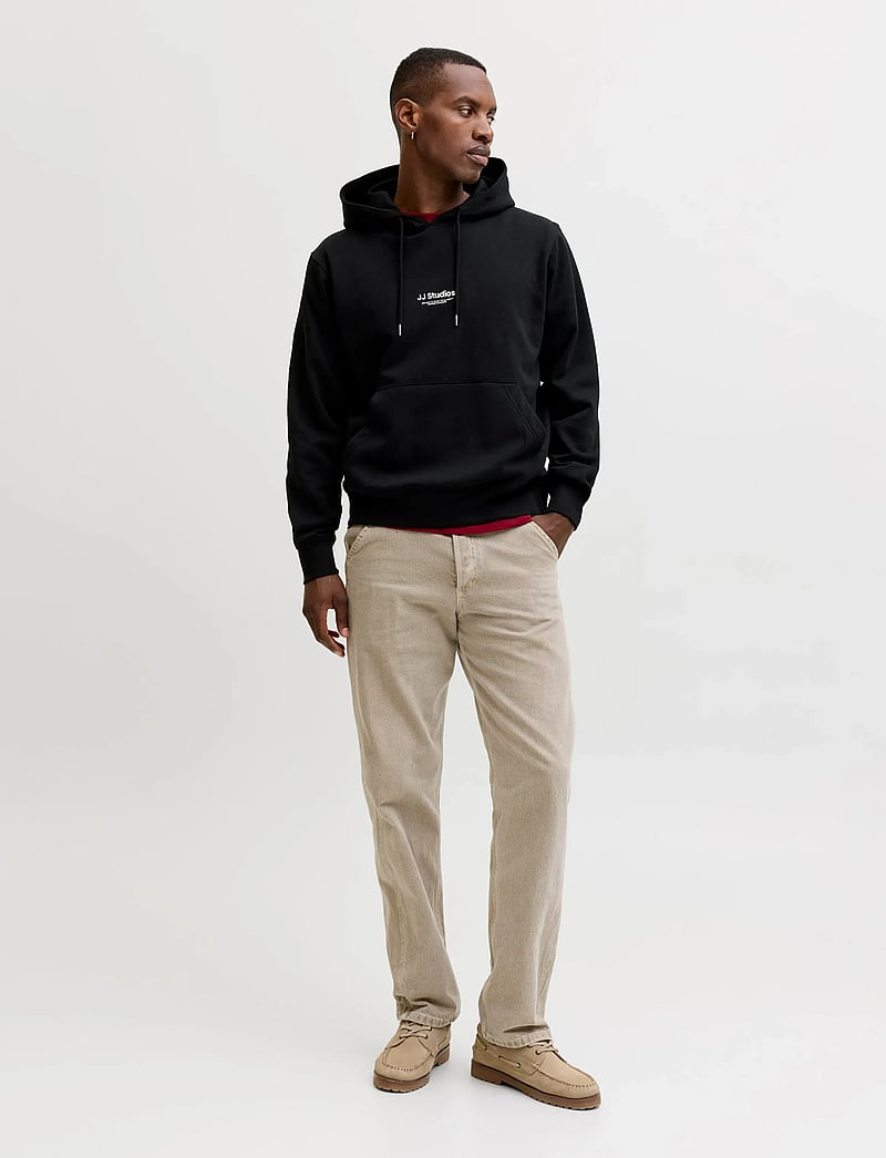 Jack & Jones - JJESOHO SWEAT HOOD NOOS - kapuzenpullover - black - 4